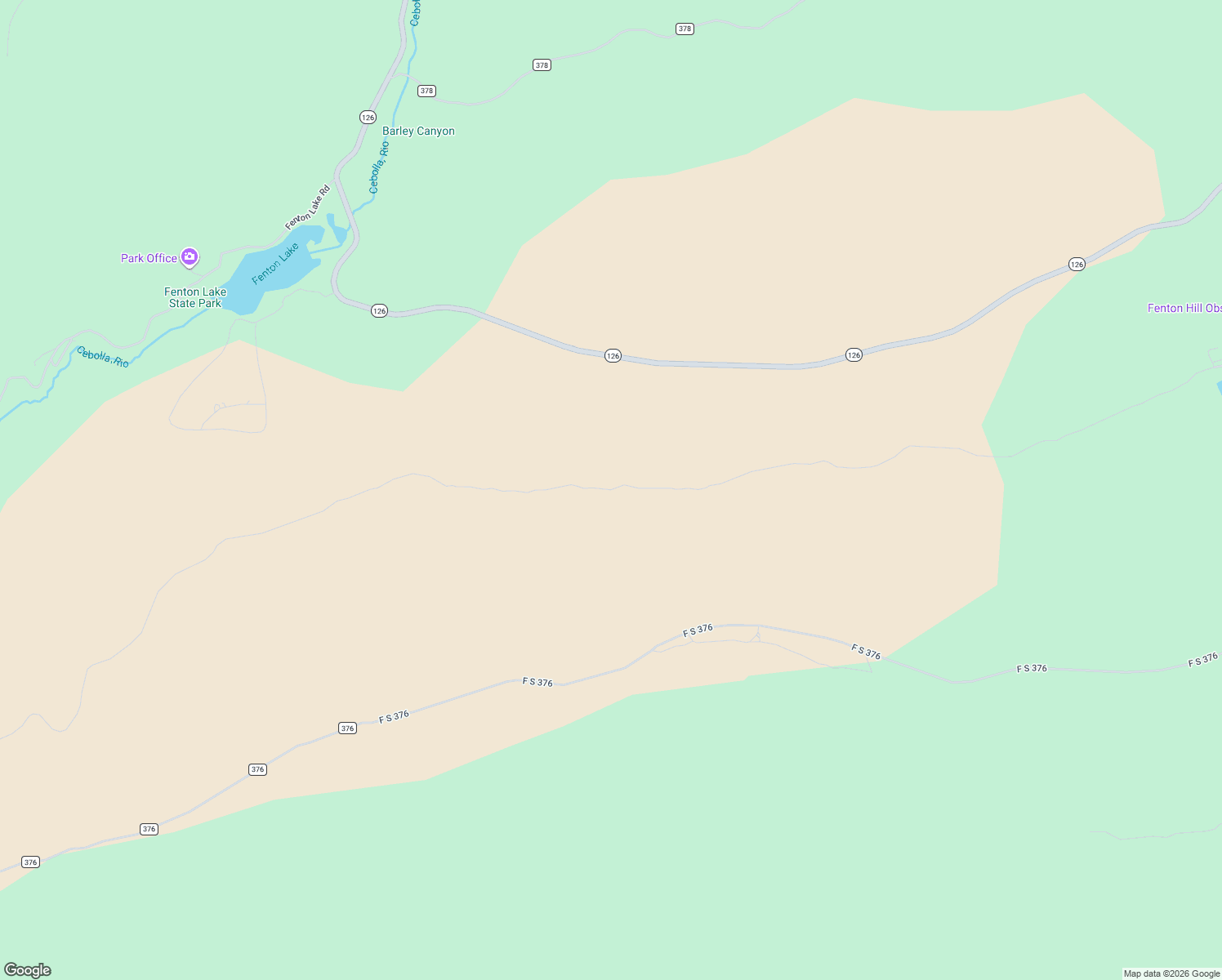 map of restaurants, bars, coffee shops, grocery stores, and more near Hot Rock Road in Jemez Springs