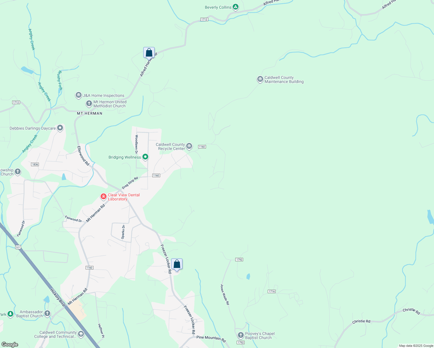 map of restaurants, bars, coffee shops, grocery stores, and more near 2387 Carefree Court in Hudson