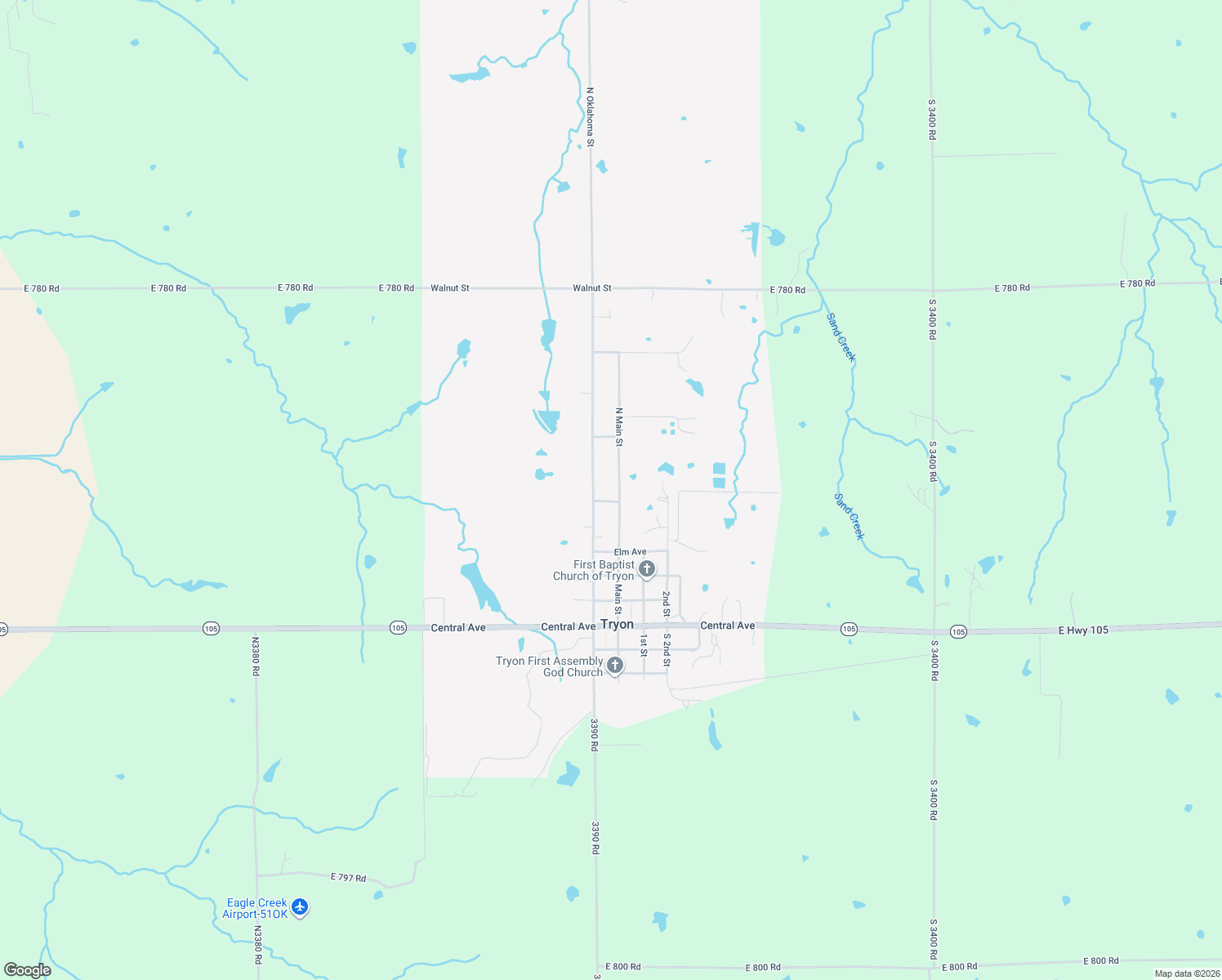 map of restaurants, bars, coffee shops, grocery stores, and more near 511 North Main Street in Tryon