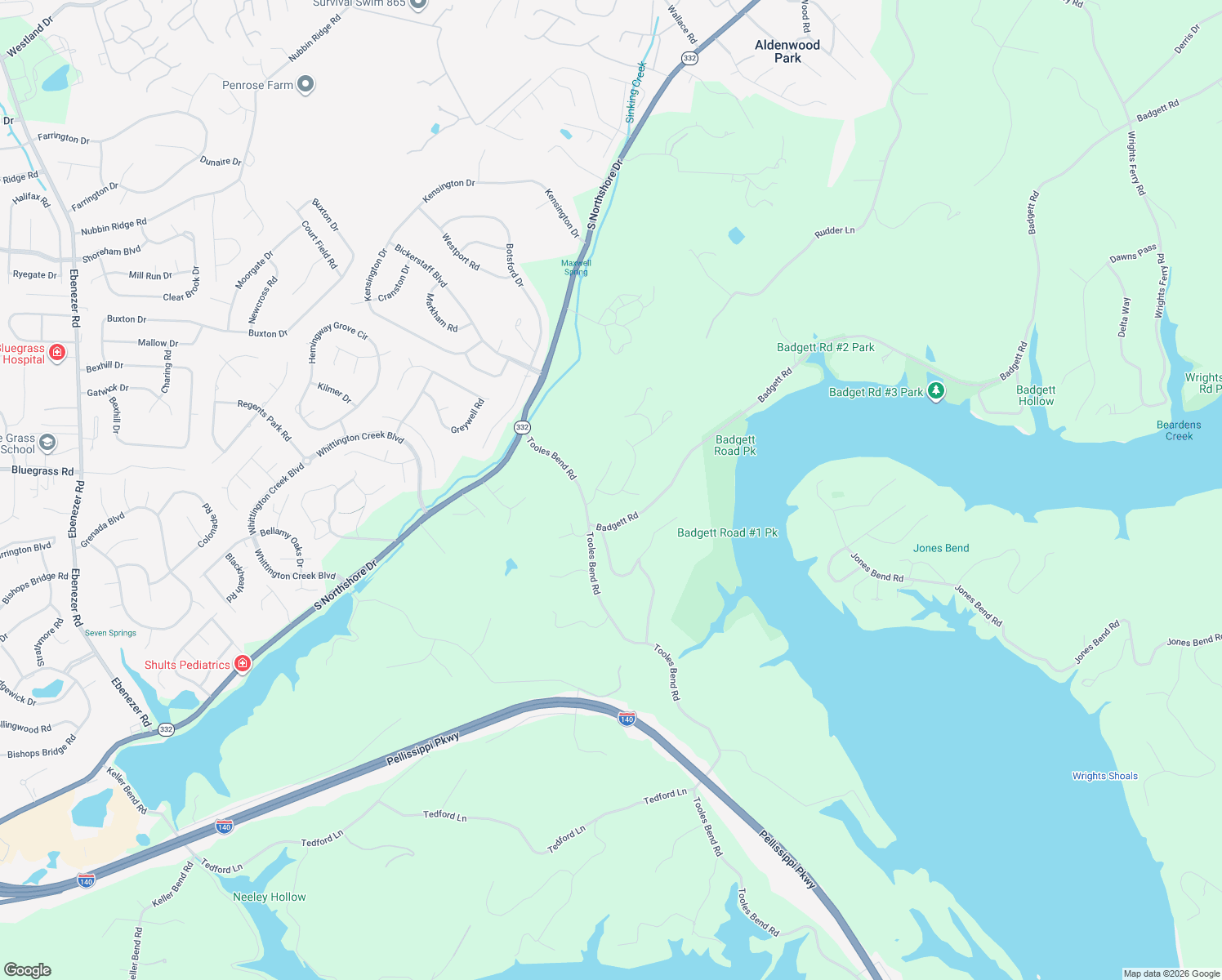 map of restaurants, bars, coffee shops, grocery stores, and more near 8756 Hollingsfield Drive in Knoxville