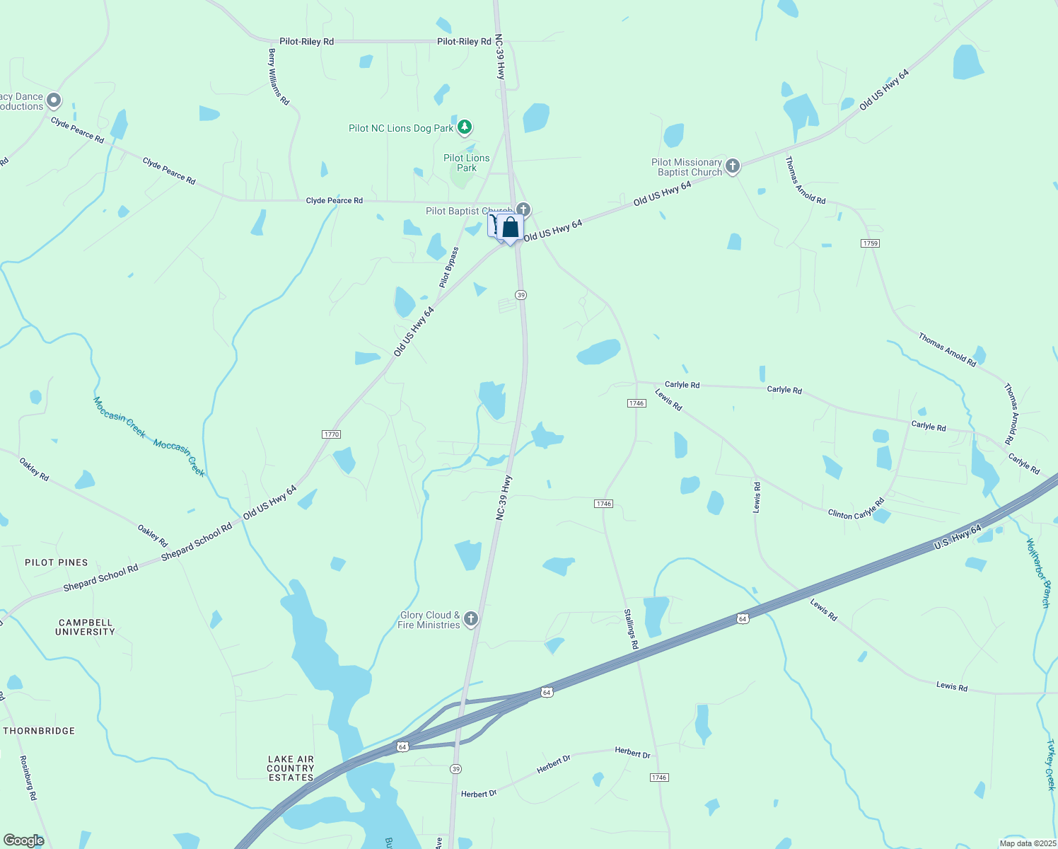 8453 North Carolina 39, Zebulon NC Walk Score