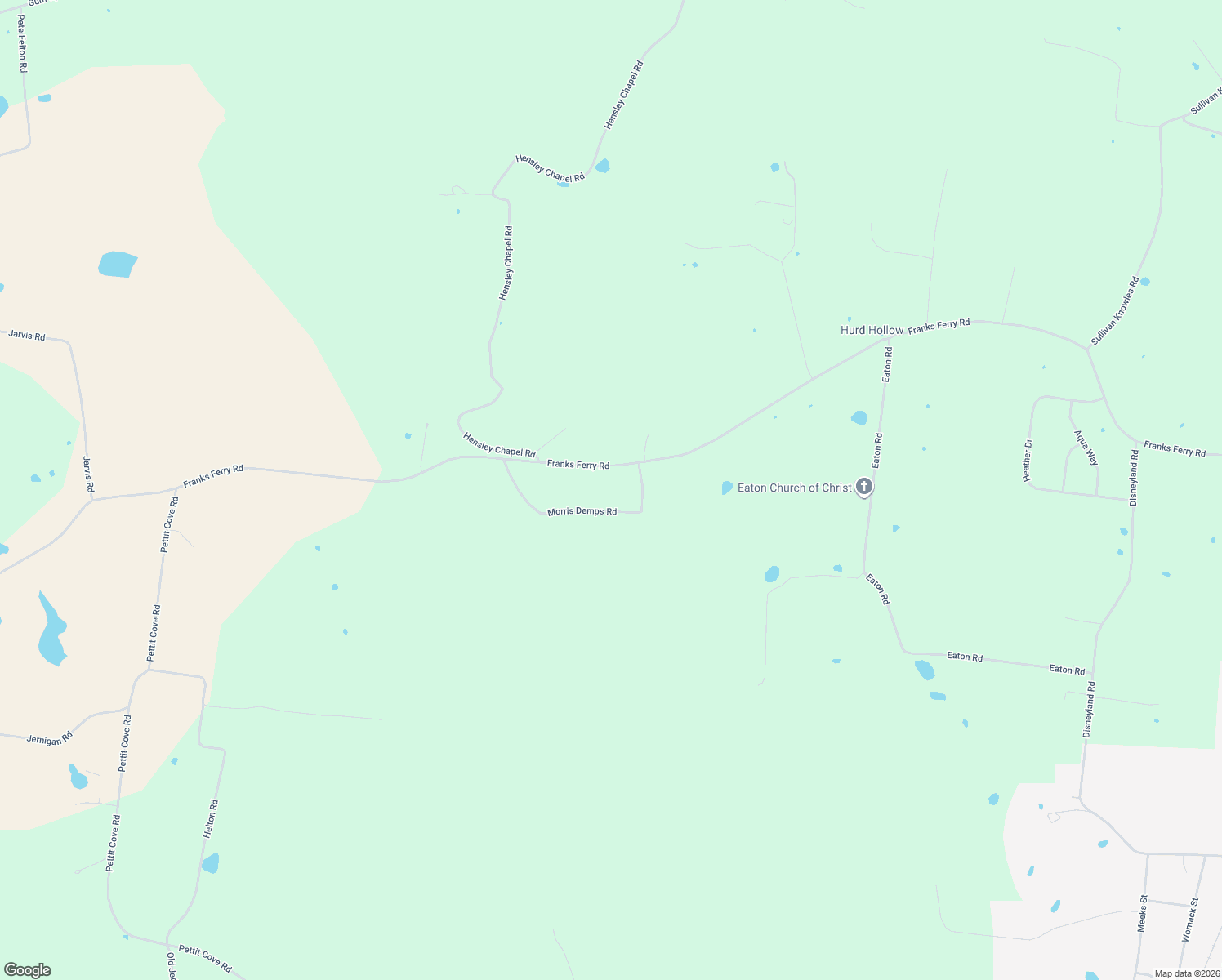 map of restaurants, bars, coffee shops, grocery stores, and more near 267 Morris Demps Road in Sparta