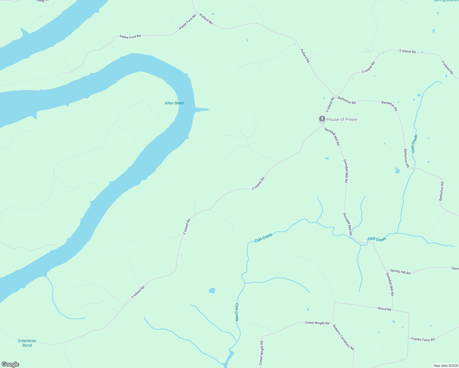 map of restaurants, bars, coffee shops, grocery stores, and more near 2722 3 Island Road in Walling