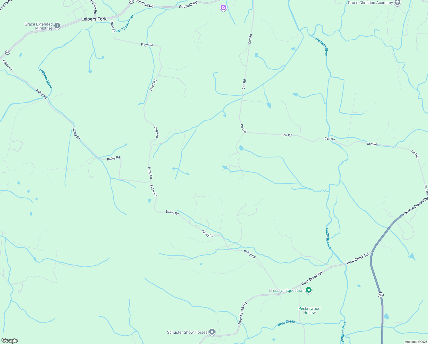 map of restaurants, bars, coffee shops, grocery stores, and more near in Franklin