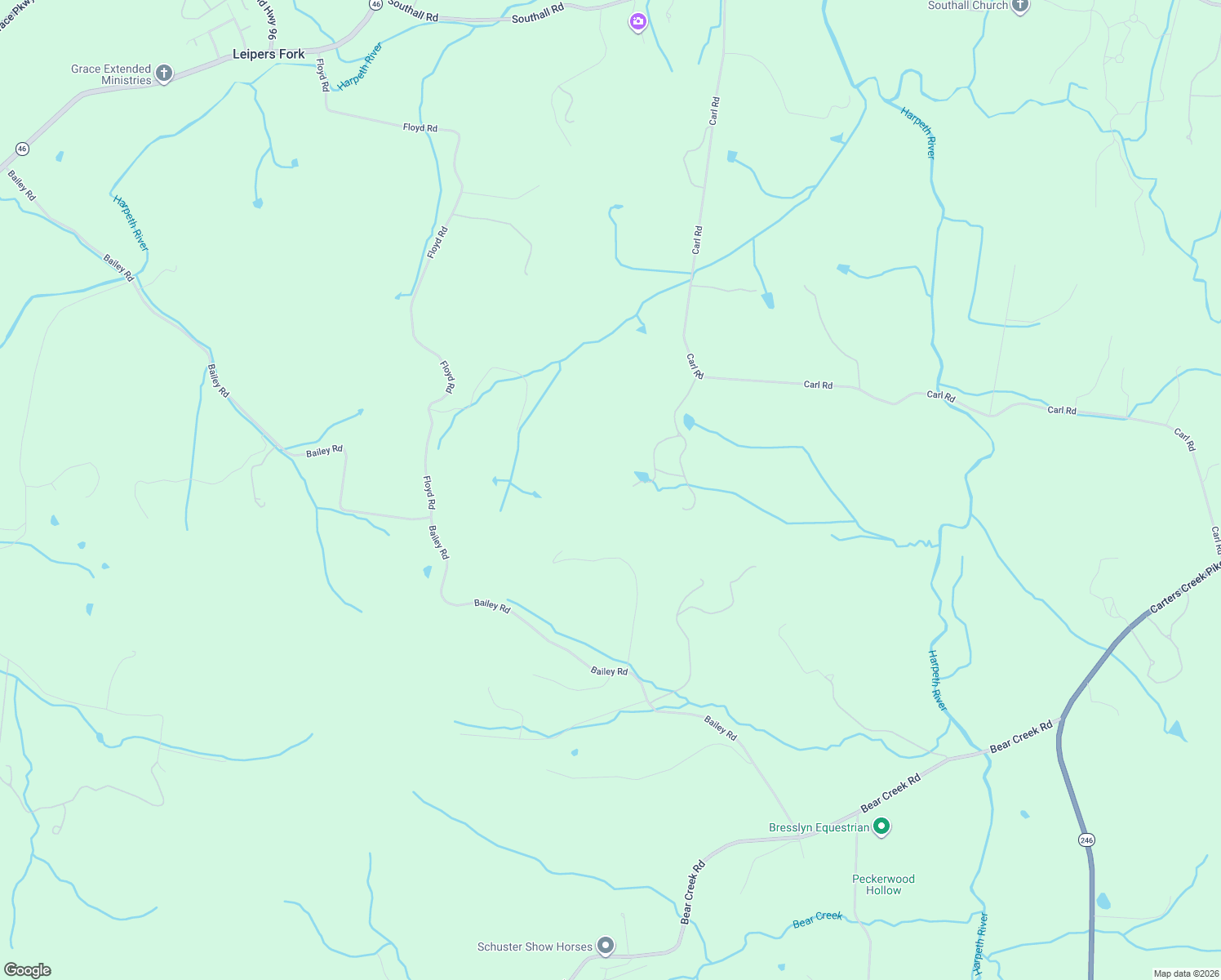 map of restaurants, bars, coffee shops, grocery stores, and more near in Franklin