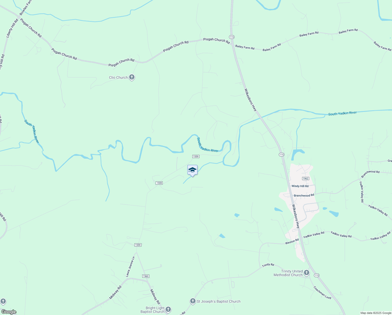 map of restaurants, bars, coffee shops, grocery stores, and more near 450 Cove Gap Road in Statesville