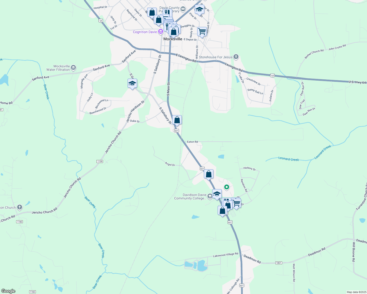 939 Salisbury Rd, Mocksville NC Walk Score