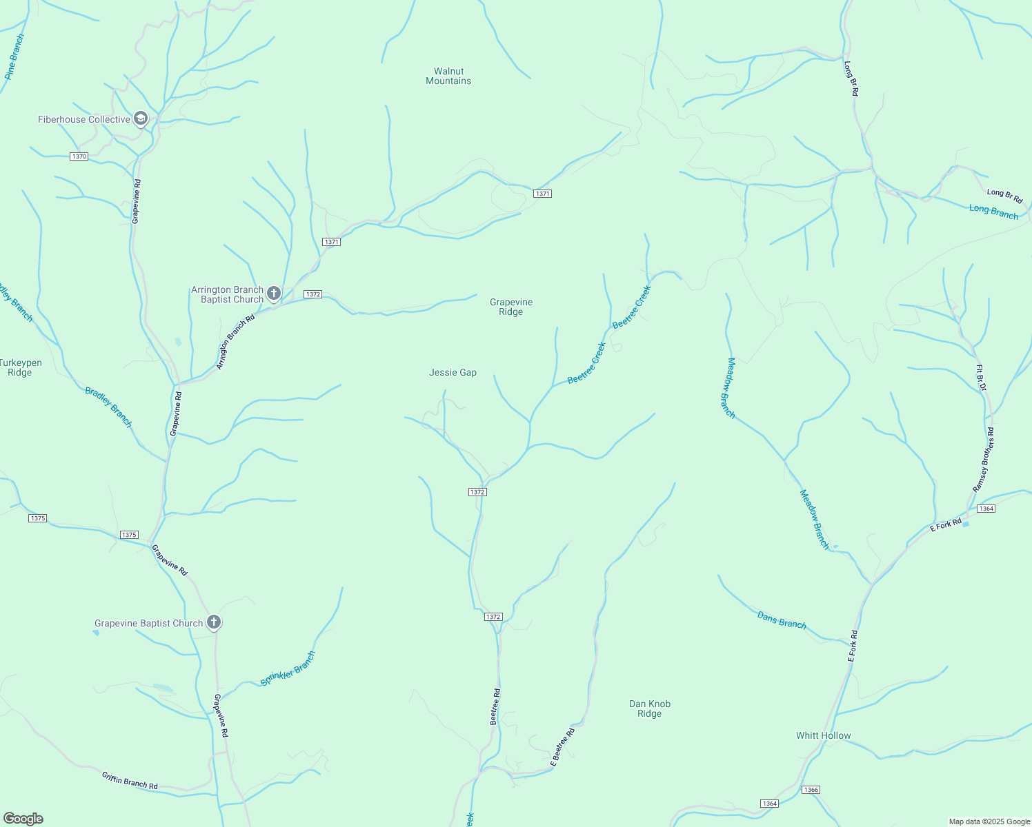 map of restaurants, bars, coffee shops, grocery stores, and more near Ben Clark Road in Marshall