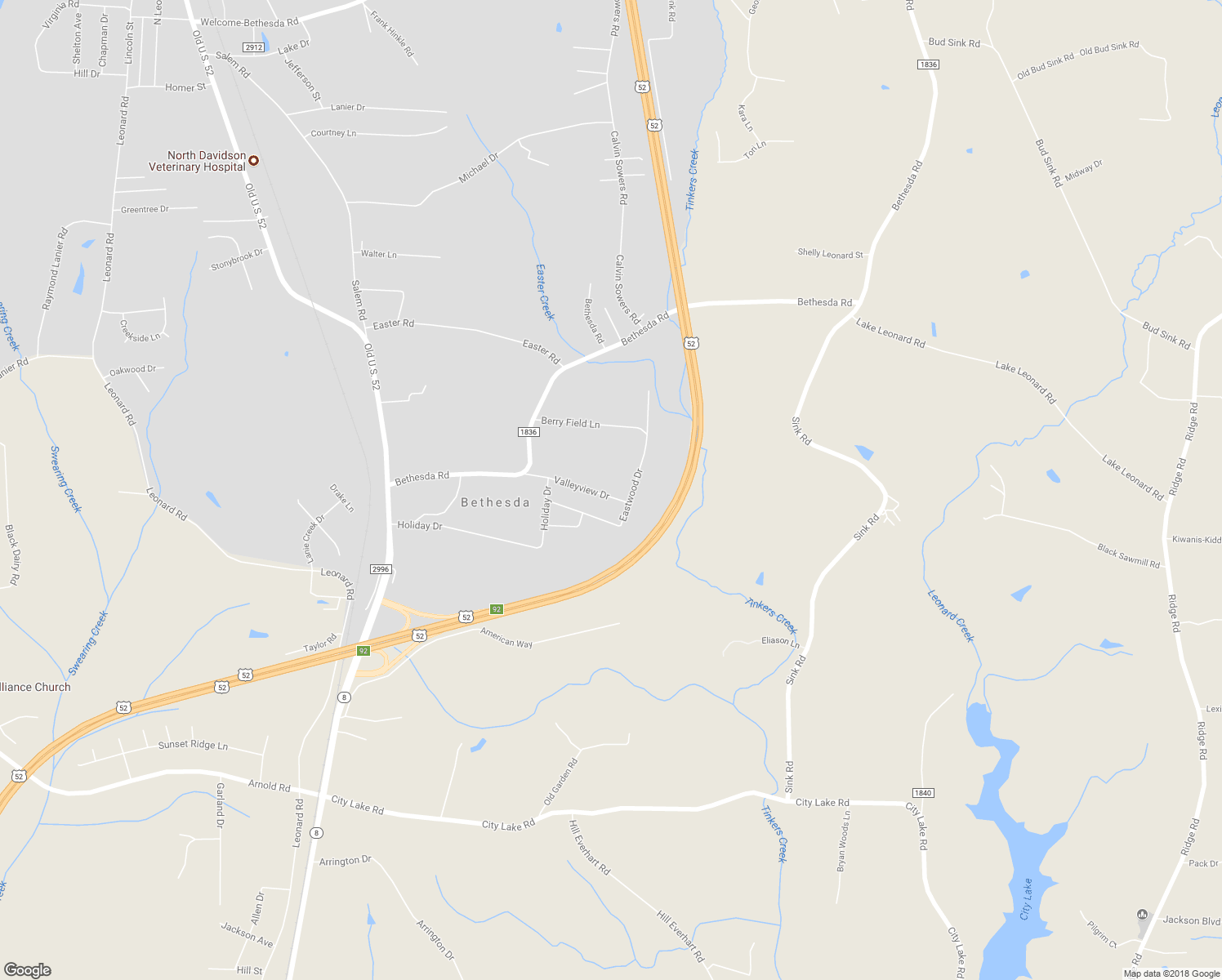 map of restaurants, bars, coffee shops, grocery stores, and more near 363 Valleyview Drive in Lexington