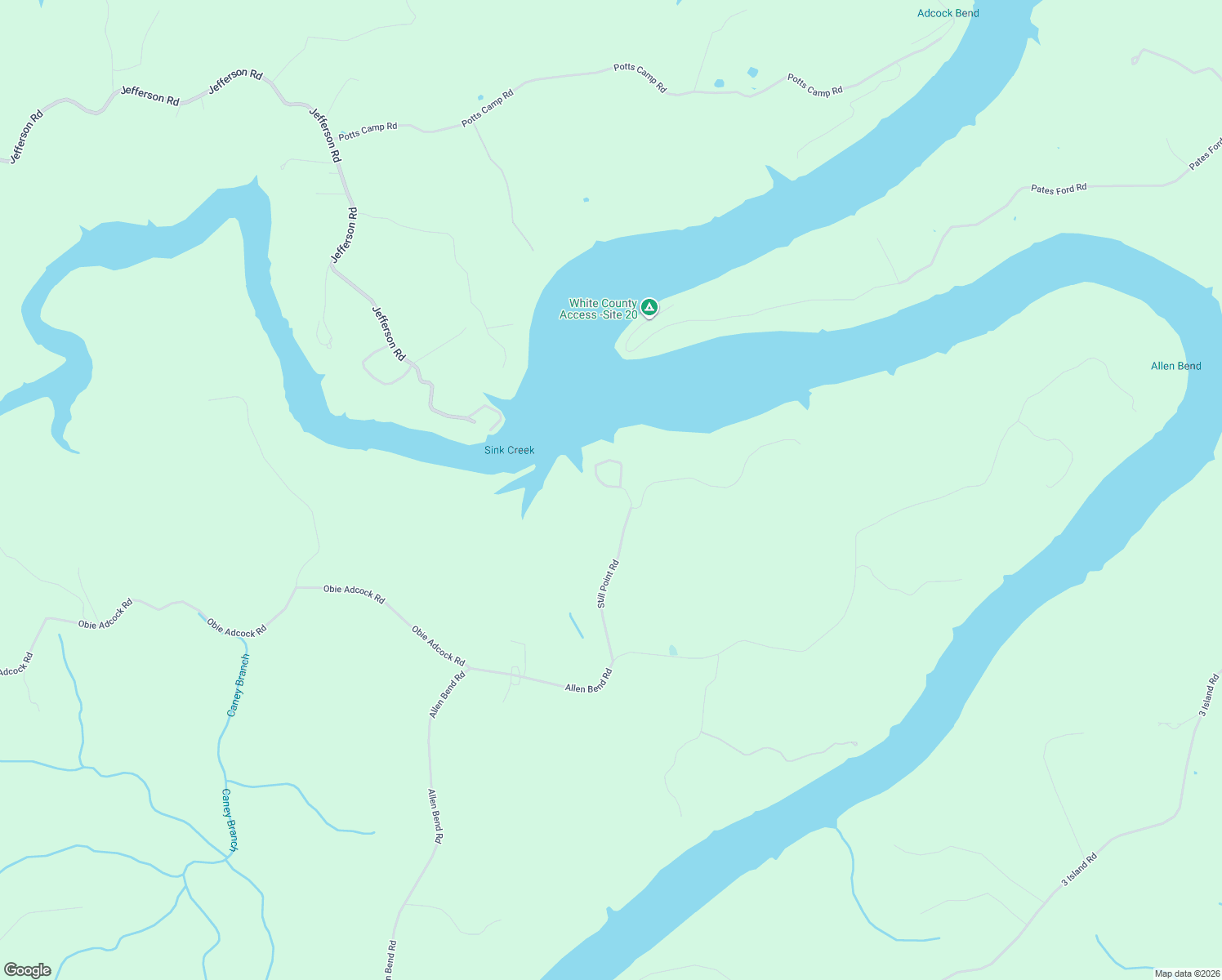 map of restaurants, bars, coffee shops, grocery stores, and more near 645 Still Point Road in Smithville