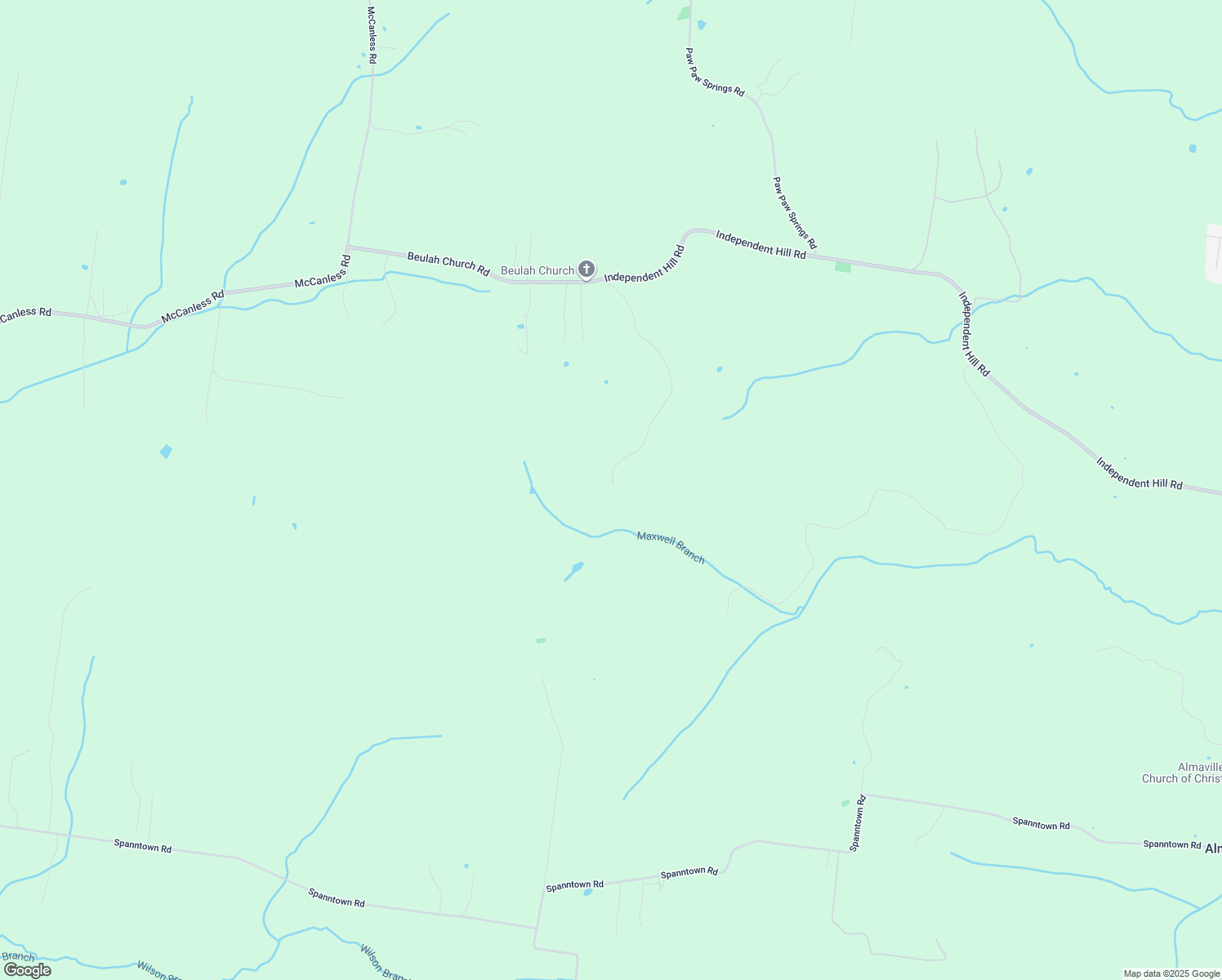 map of restaurants, bars, coffee shops, grocery stores, and more near 11731 Independent Hill Road in Arrington