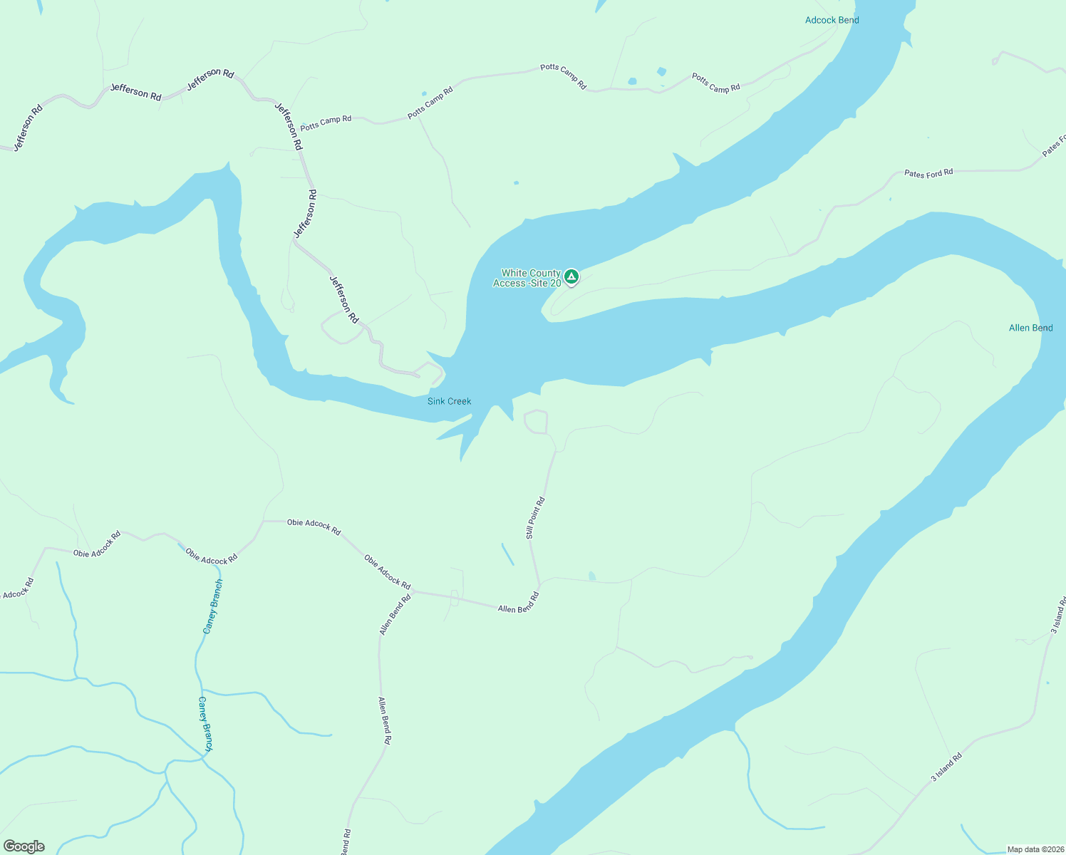 map of restaurants, bars, coffee shops, grocery stores, and more near 645 Still Point Road in Smithville