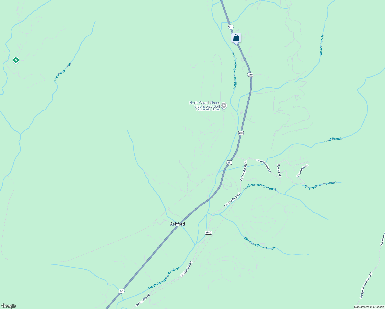 map of restaurants, bars, coffee shops, grocery stores, and more near 89 Clinchfield Gap Road in Marion
