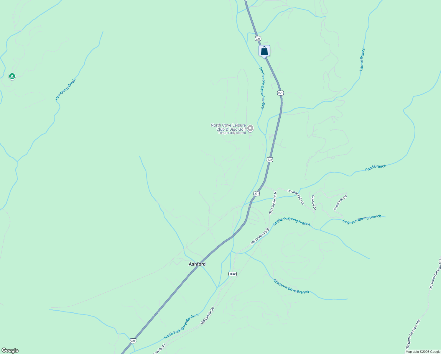 map of restaurants, bars, coffee shops, grocery stores, and more near 89 Clinchfield Gap Road in Marion