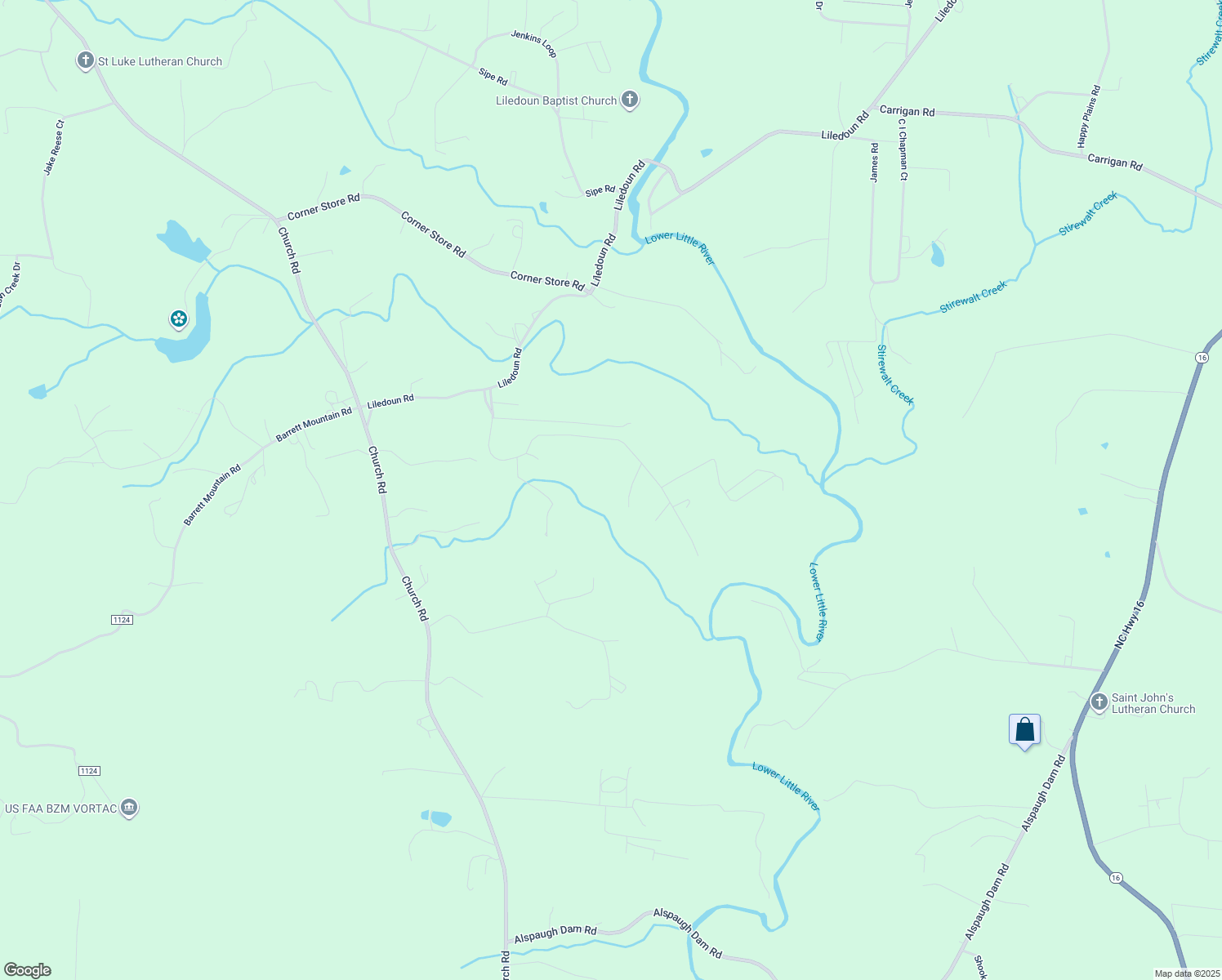 map of restaurants, bars, coffee shops, grocery stores, and more near 692 Hunters Ridge Road in Township of Taylorsville
