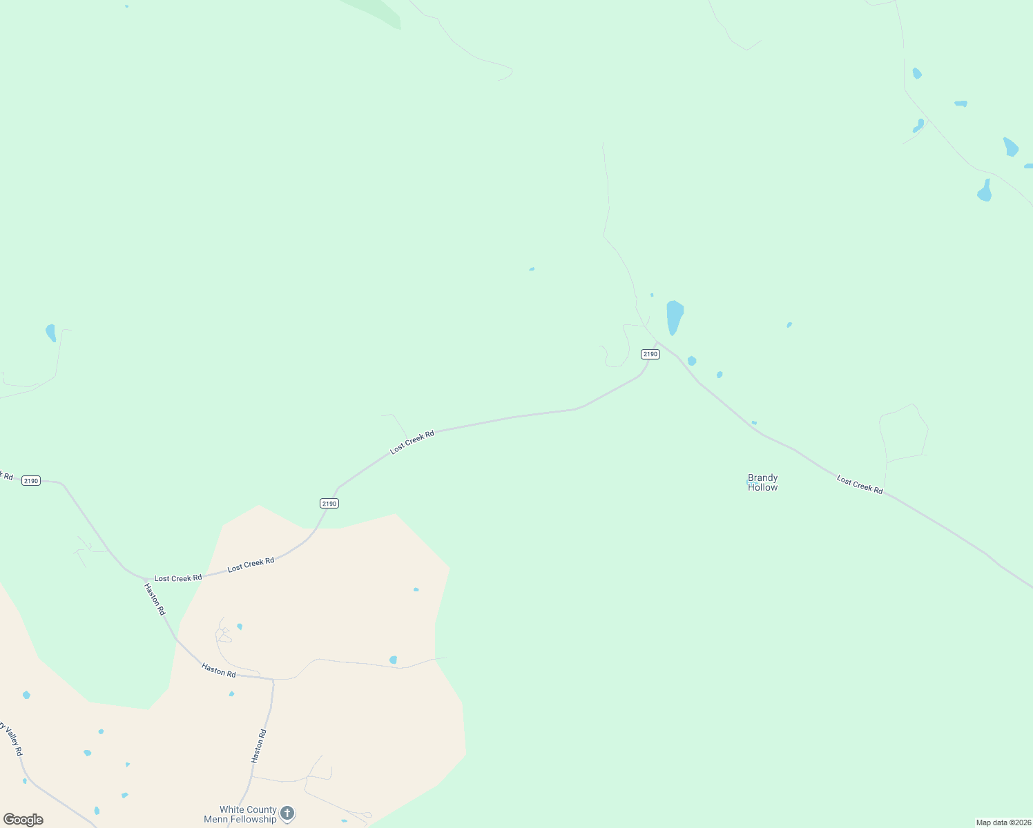 map of restaurants, bars, coffee shops, grocery stores, and more near 3243 Lost Creek Road in Sparta