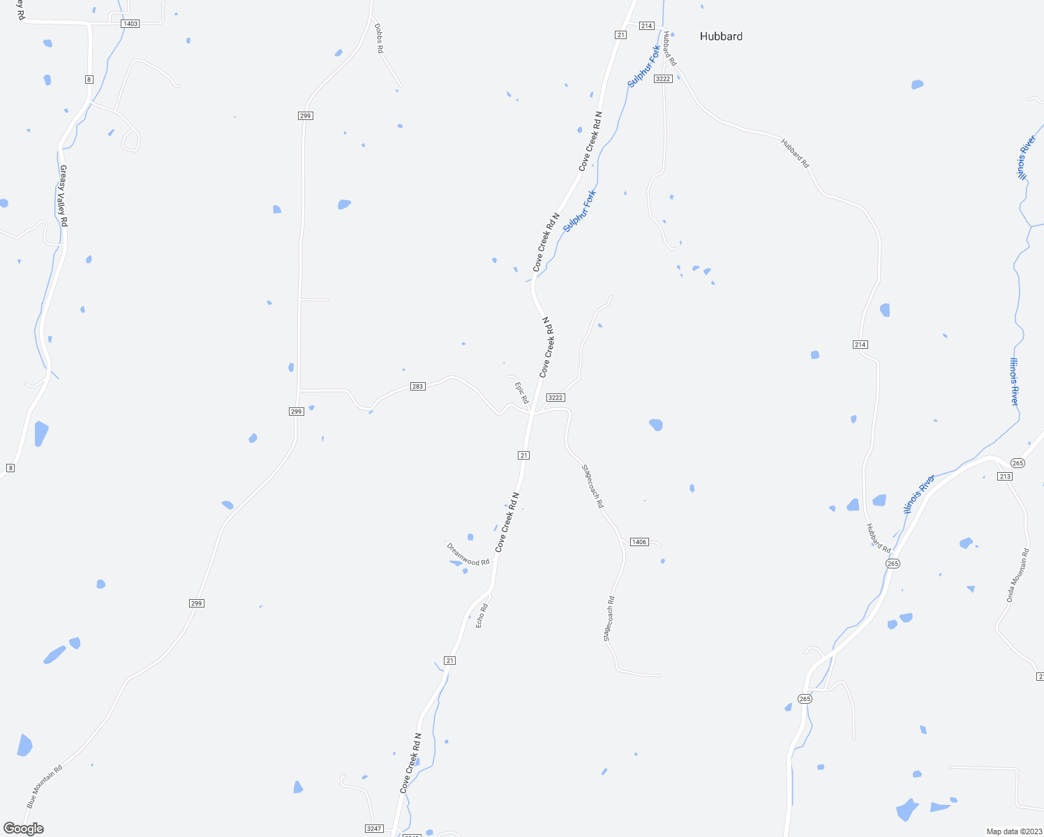 map of restaurants, bars, coffee shops, grocery stores, and more near 14945 Brown Road in Prairie Grove