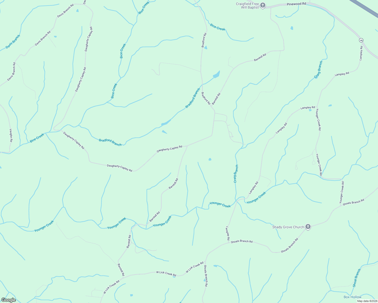 map of restaurants, bars, coffee shops, grocery stores, and more near 7946 Daugherty-Capley Rd in BON AQUA