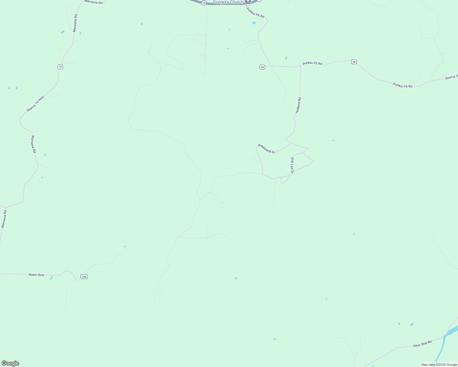 map of restaurants, bars, coffee shops, grocery stores, and more near 868 Star Lite Drive in Marshall