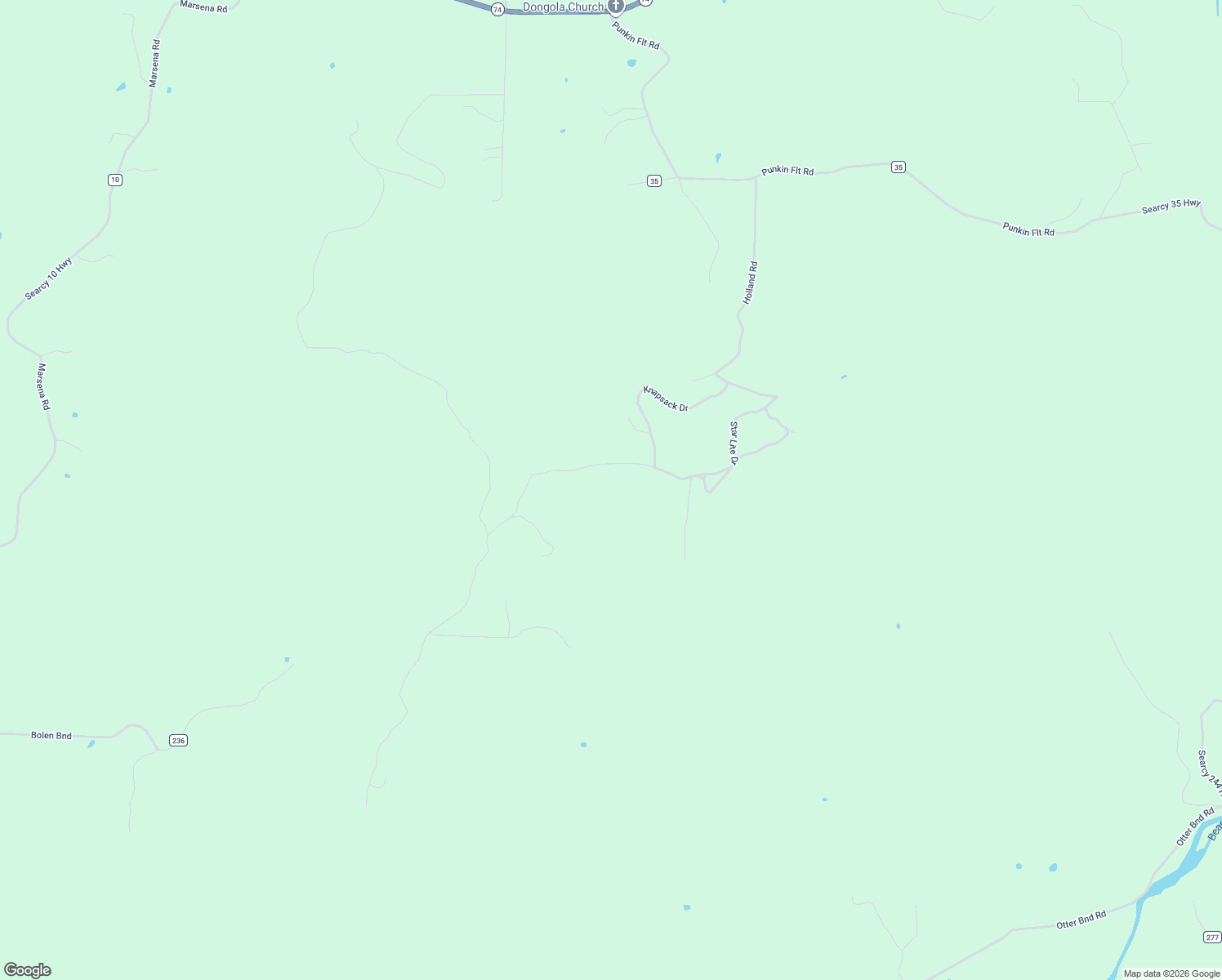 map of restaurants, bars, coffee shops, grocery stores, and more near 868 Star Lite Drive in Marshall