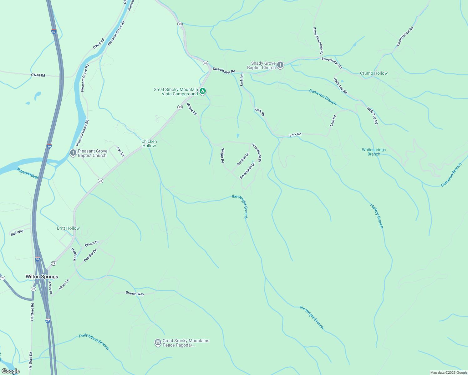 map of restaurants, bars, coffee shops, grocery stores, and more near 1107 Wright Road in Newport