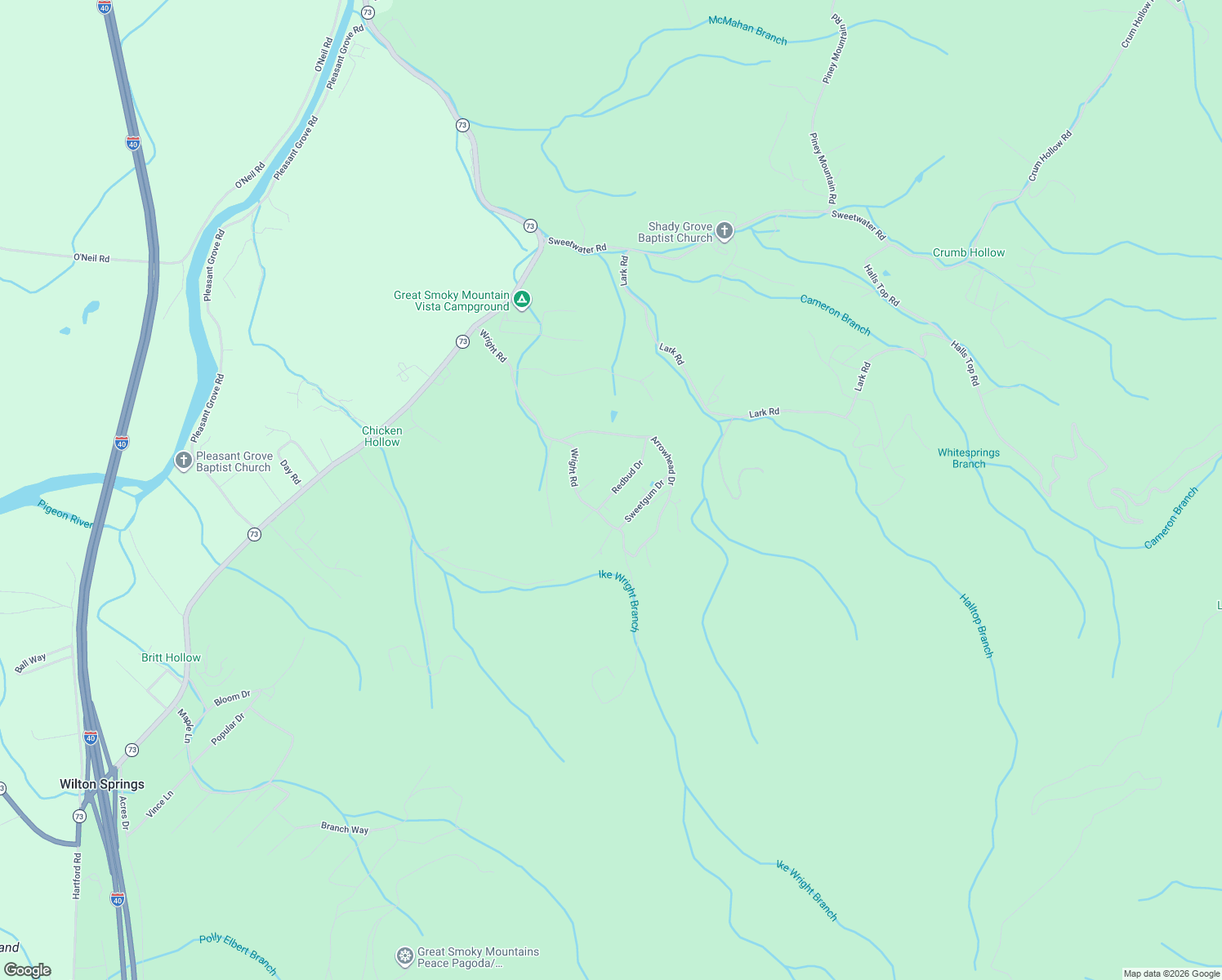 map of restaurants, bars, coffee shops, grocery stores, and more near 1544 Redbud Drive in Newport