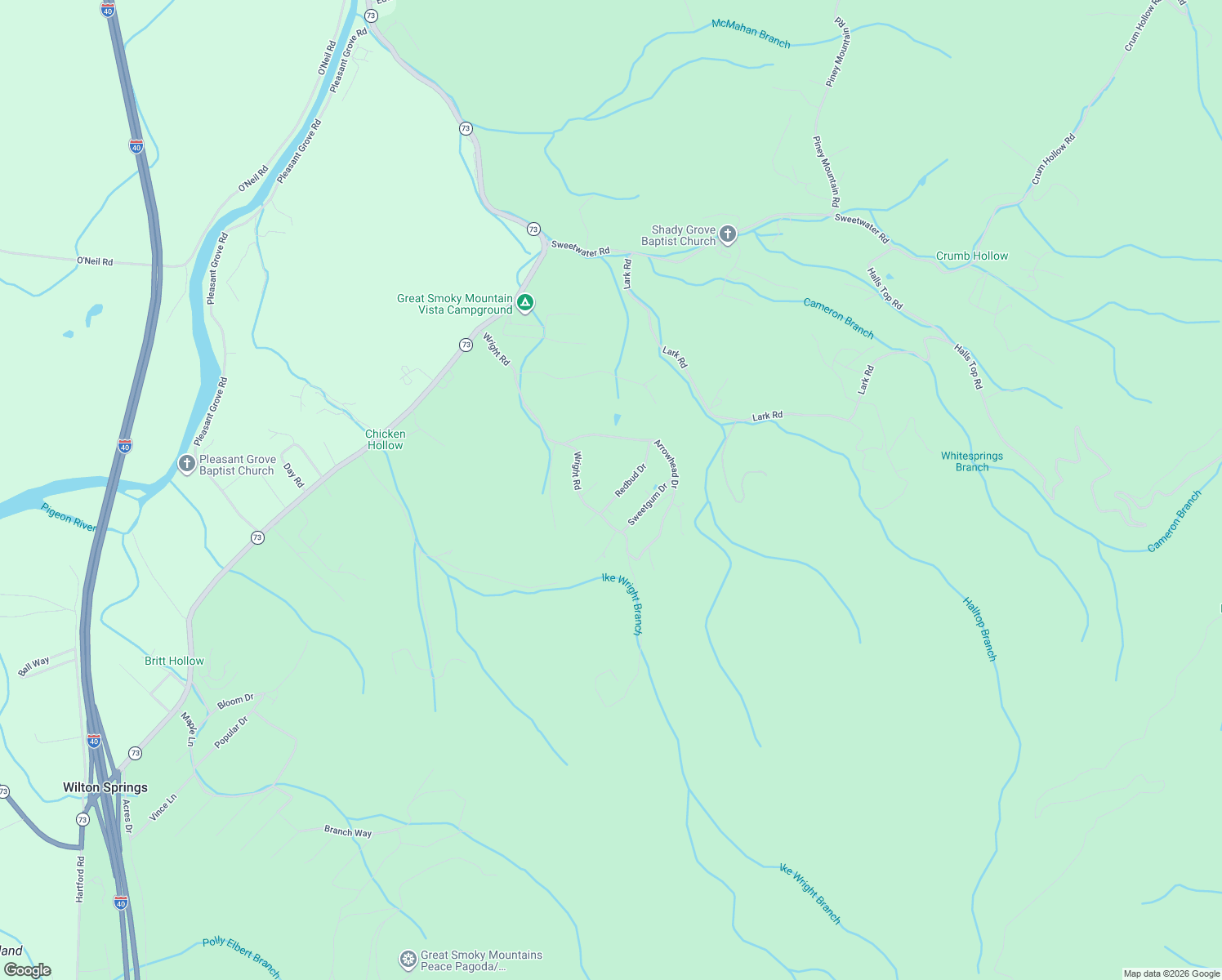 map of restaurants, bars, coffee shops, grocery stores, and more near 1544 Redbud Drive in Newport