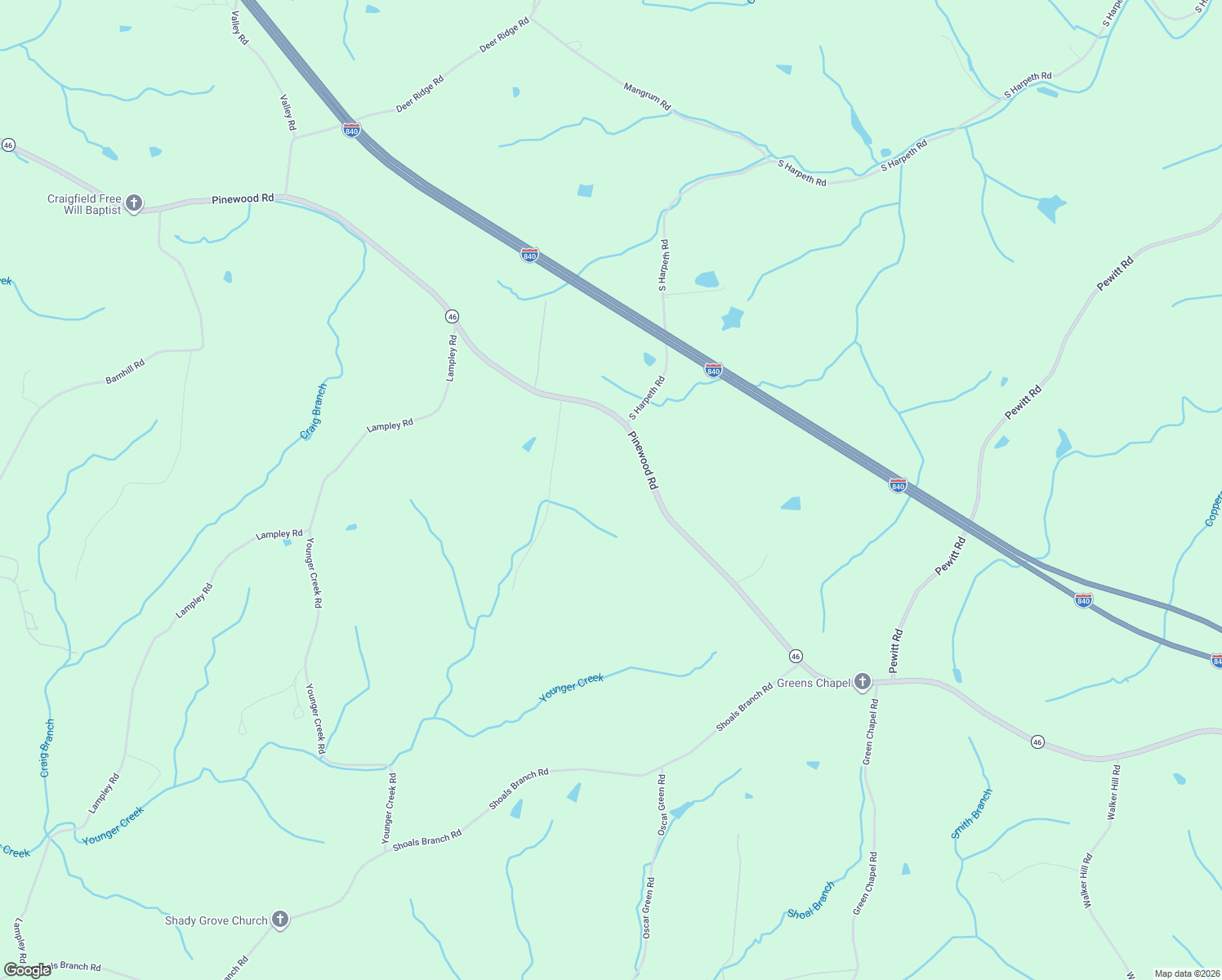 map of restaurants, bars, coffee shops, grocery stores, and more near 7720 Smith Road in Primm Springs