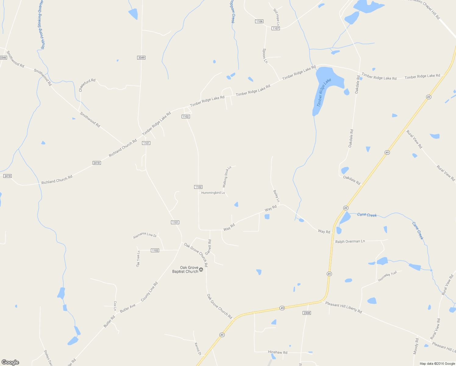 map of restaurants, bars, coffee shops, grocery stores, and more near 7576 Walking Stick Lane in Liberty