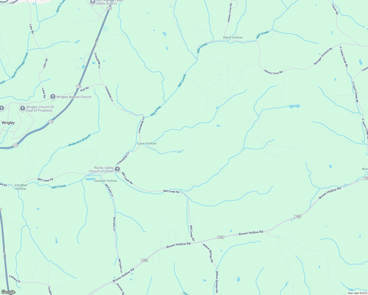 map of restaurants, bars, coffee shops, grocery stores, and more near 7180 Friendship Lane in Lyles