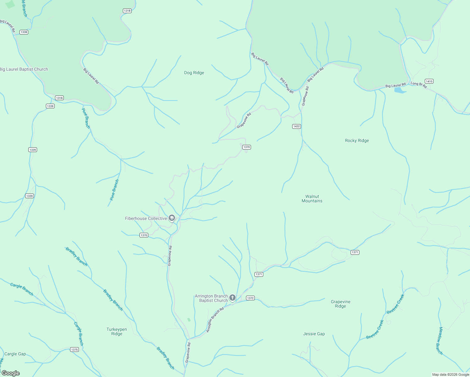 map of restaurants, bars, coffee shops, grocery stores, and more near 8162 Grapevine Road in Marshall