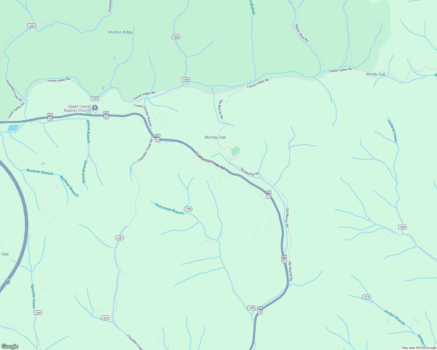 map of restaurants, bars, coffee shops, grocery stores, and more near 192 Granny Shepherd Road in Mars Hill