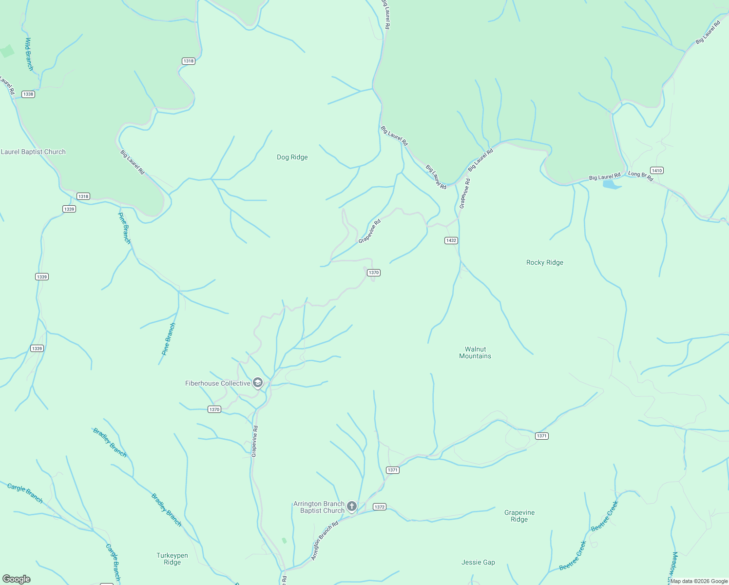 map of restaurants, bars, coffee shops, grocery stores, and more near 8162 Grapevine Road in Marshall