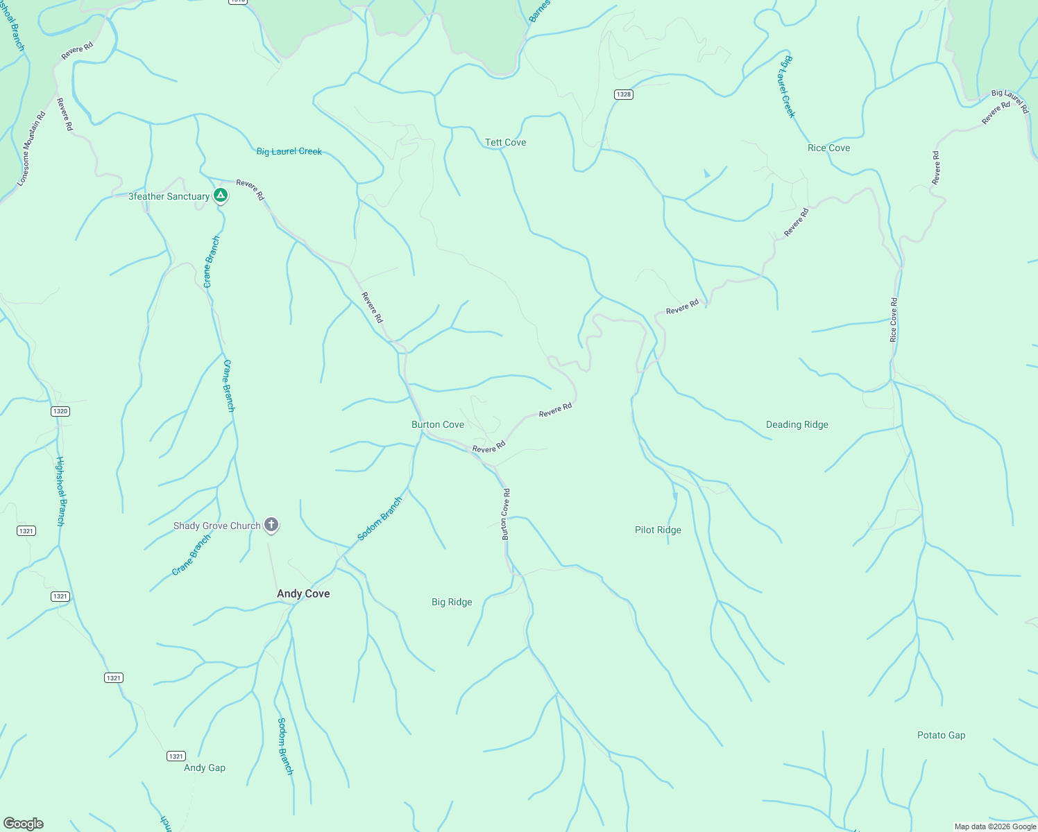 map of restaurants, bars, coffee shops, grocery stores, and more near 256 Union Valley Drive in Marshall