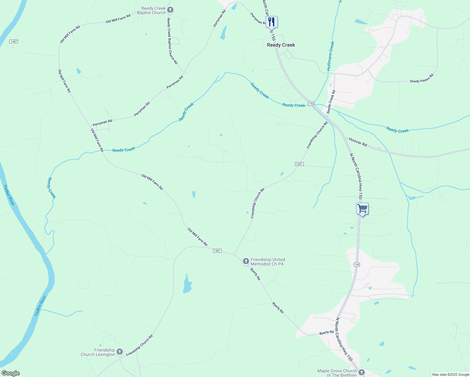 map of restaurants, bars, coffee shops, grocery stores, and more near 290 Spring Valley Drive in Lexington