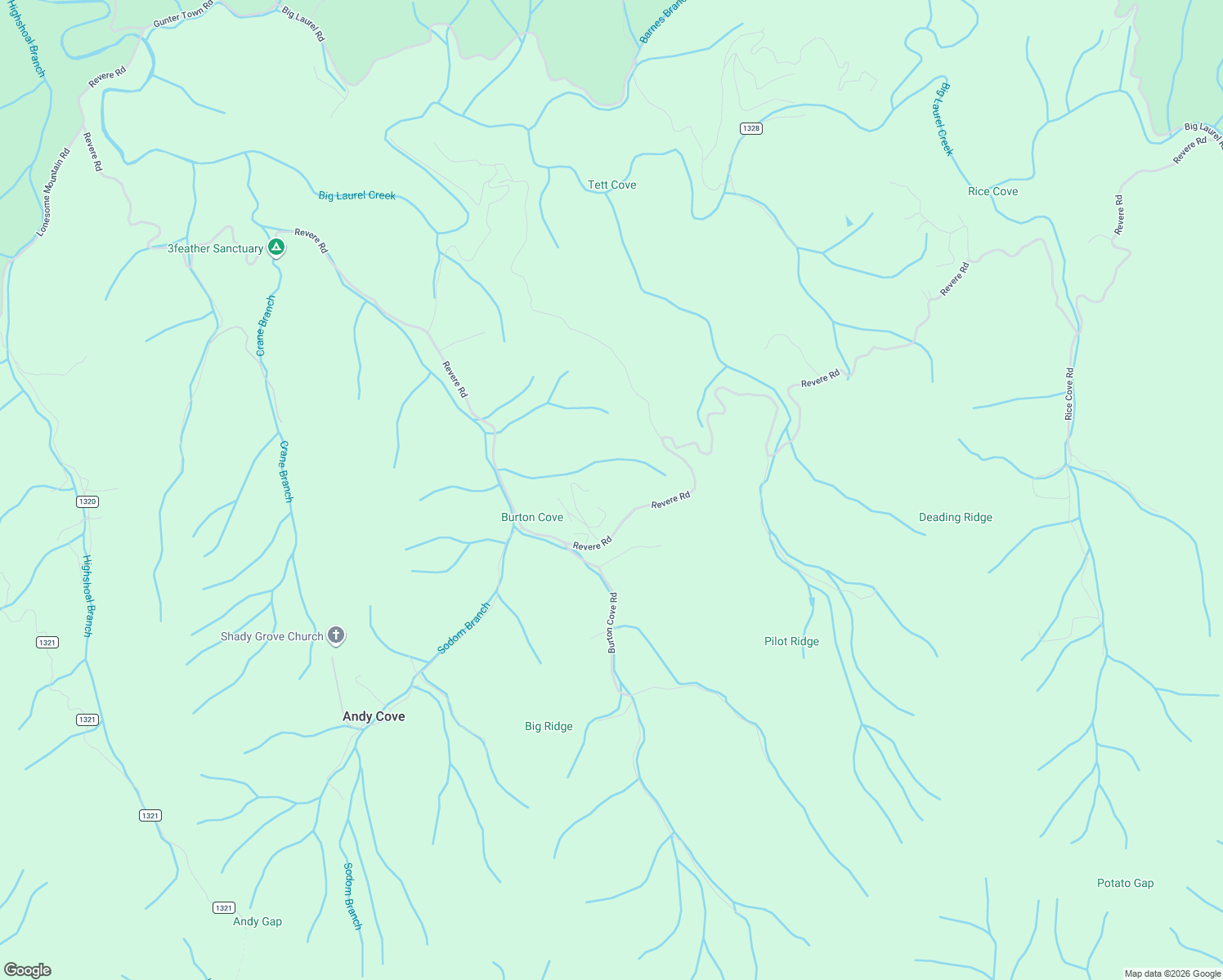 map of restaurants, bars, coffee shops, grocery stores, and more near 256 Union Valley Drive in Marshall