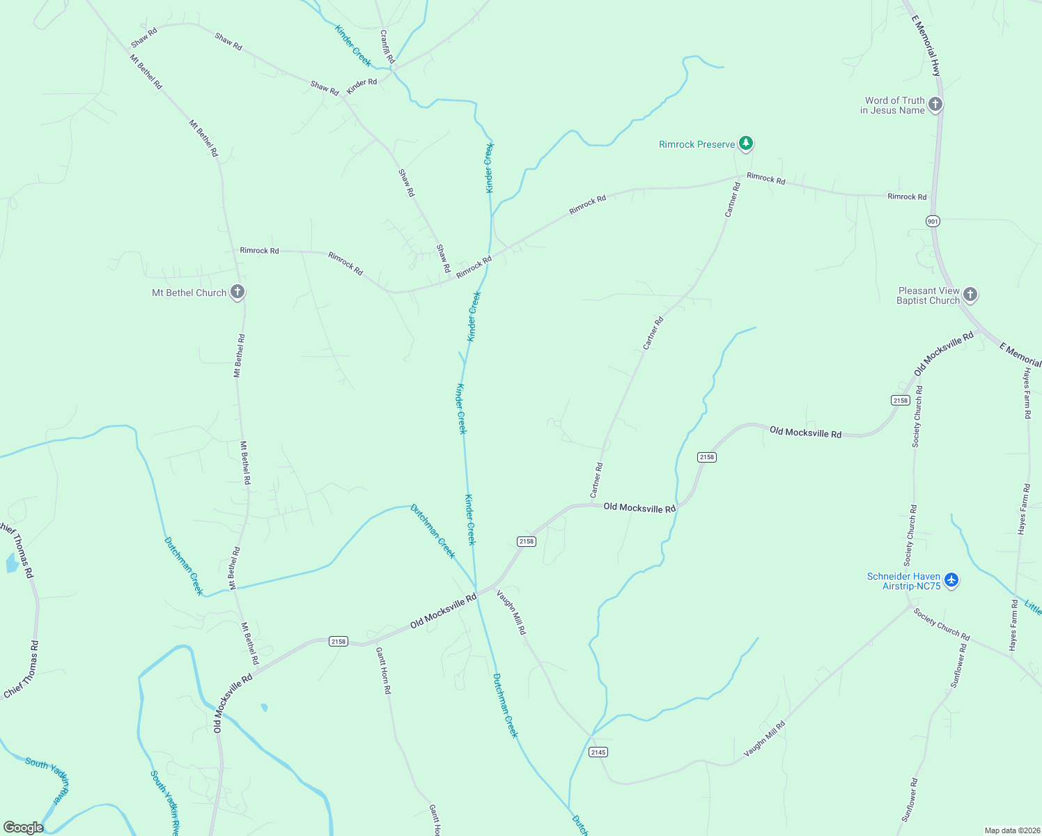map of restaurants, bars, coffee shops, grocery stores, and more near 160 Cartner Road in Statesville