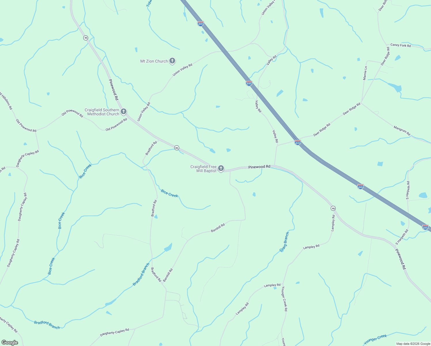 map of restaurants, bars, coffee shops, grocery stores, and more near 7703 Pinewood Road in Primm Springs