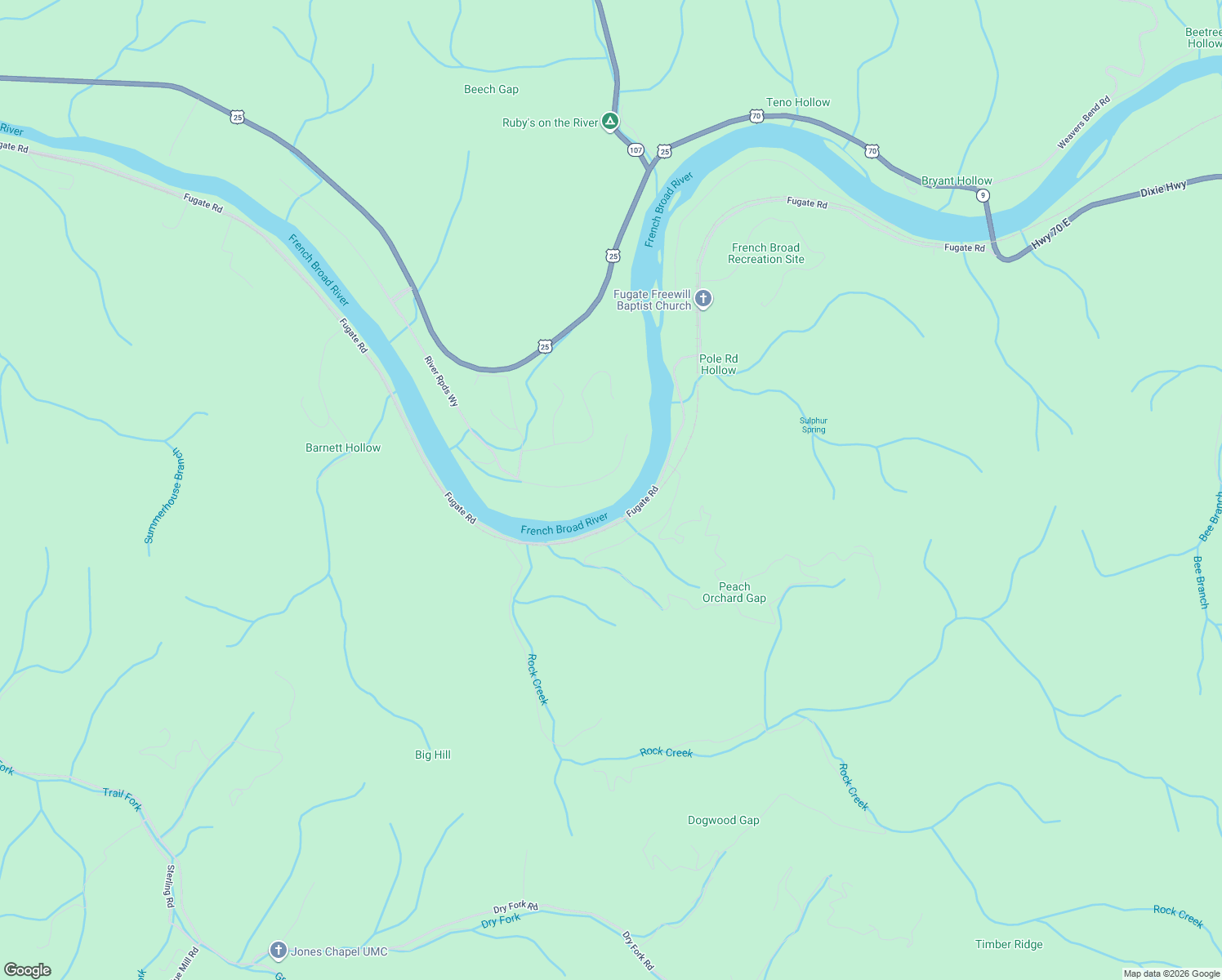 map of restaurants, bars, coffee shops, grocery stores, and more near River Crest Way in Del Rio