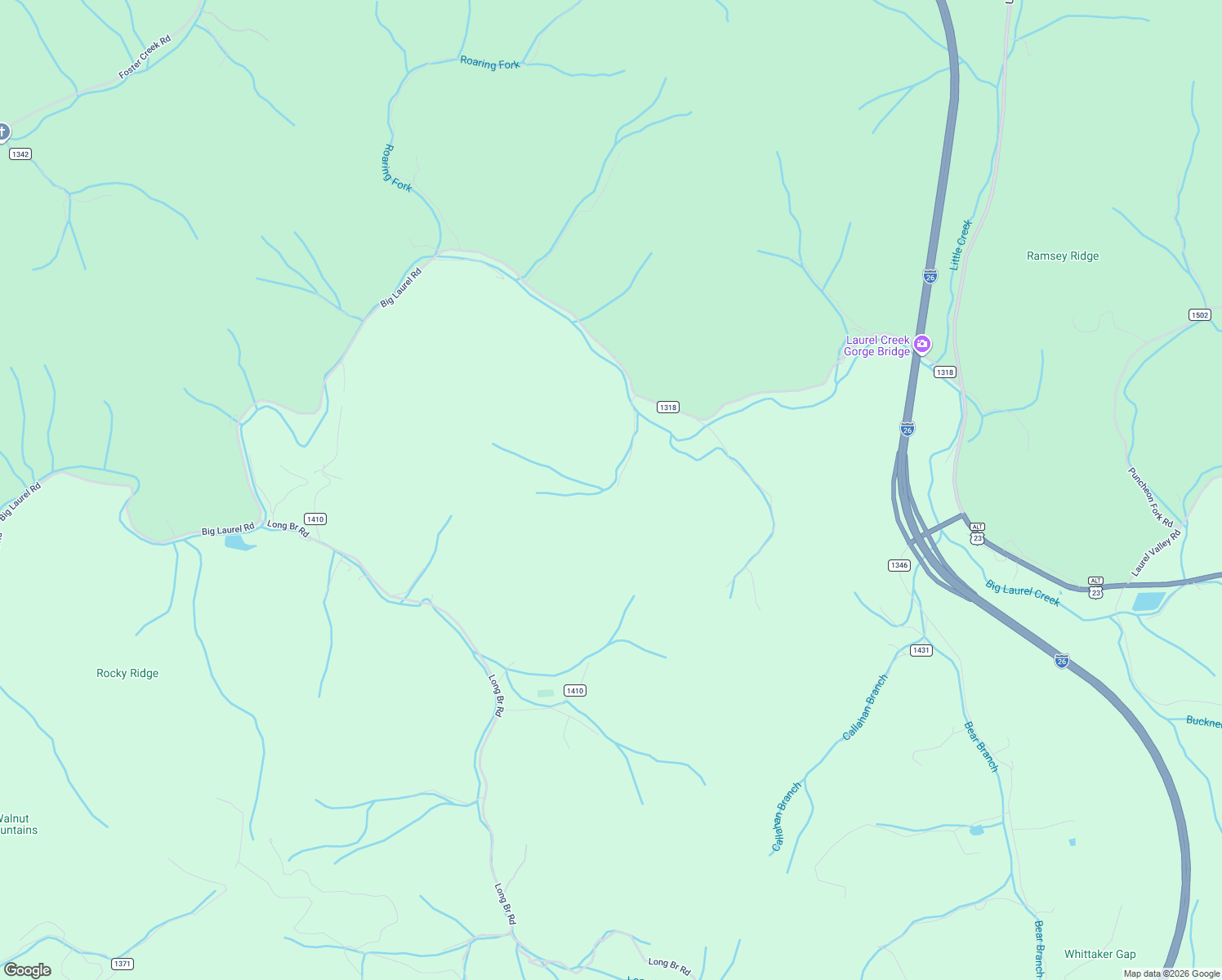 map of restaurants, bars, coffee shops, grocery stores, and more near 279 Devils Knob Road in Mars Hill