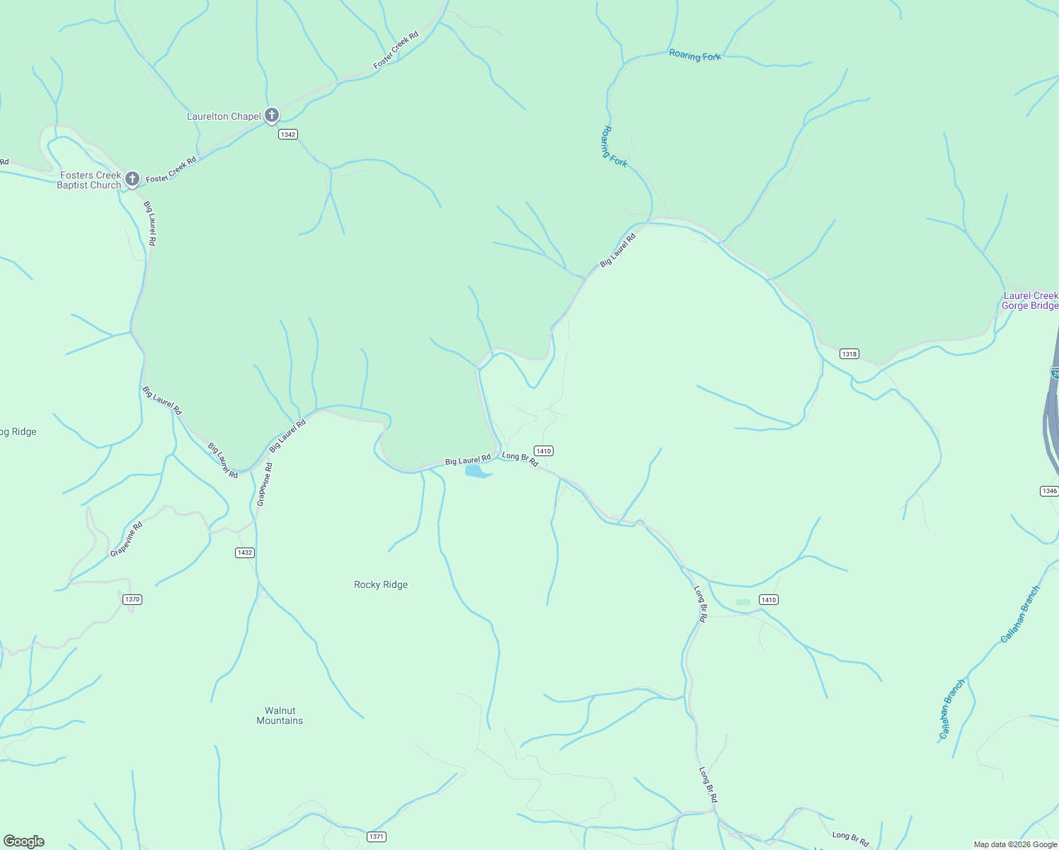 map of restaurants, bars, coffee shops, grocery stores, and more near 396 Ivy Ridge Church Road in Mars Hill