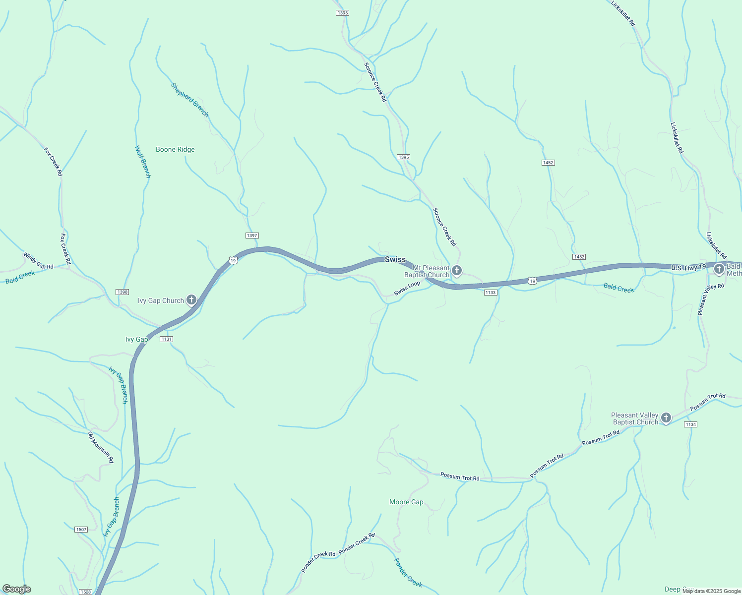 map of restaurants, bars, coffee shops, grocery stores, and more near 42 Angel Branch Road in Burnsville