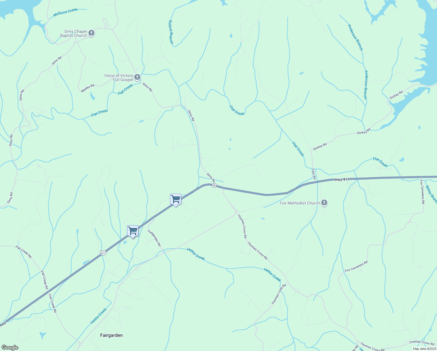 map of restaurants, bars, coffee shops, grocery stores, and more near 3468 Newport Highway in Sevierville