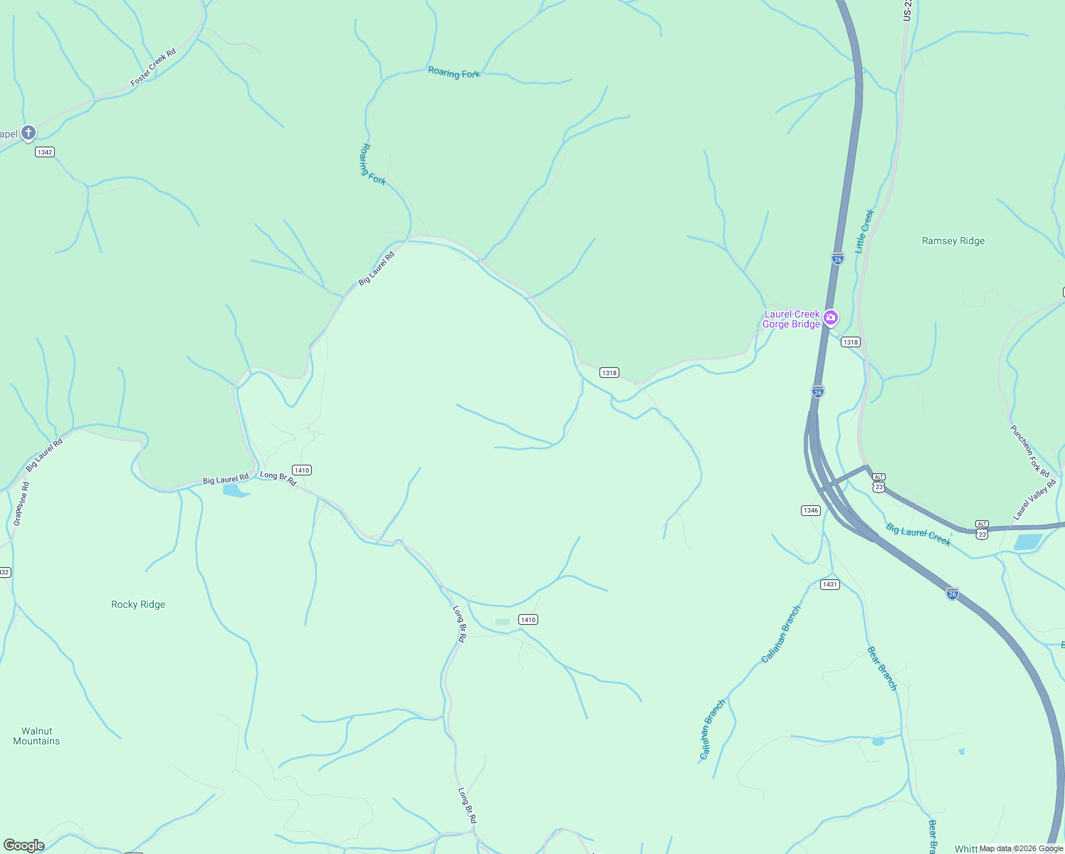 map of restaurants, bars, coffee shops, grocery stores, and more near 279 Devils Knob Road in Mars Hill