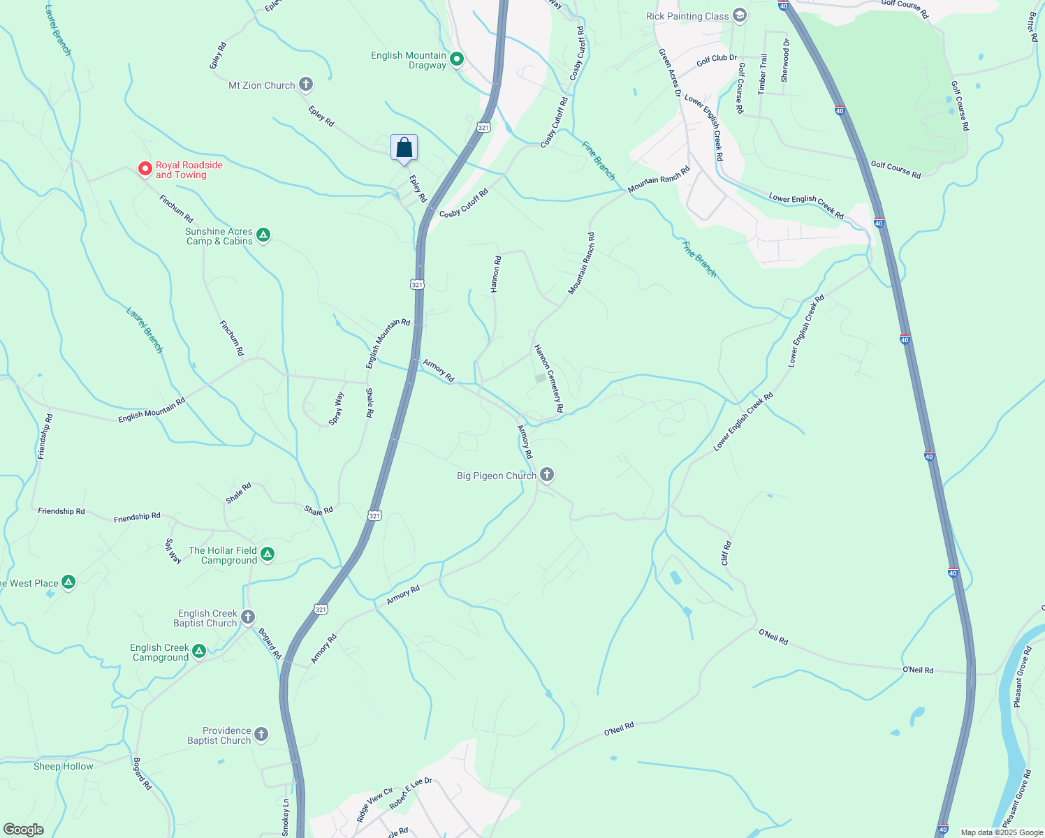 map of restaurants, bars, coffee shops, grocery stores, and more near 1744 Pat Road in Newport