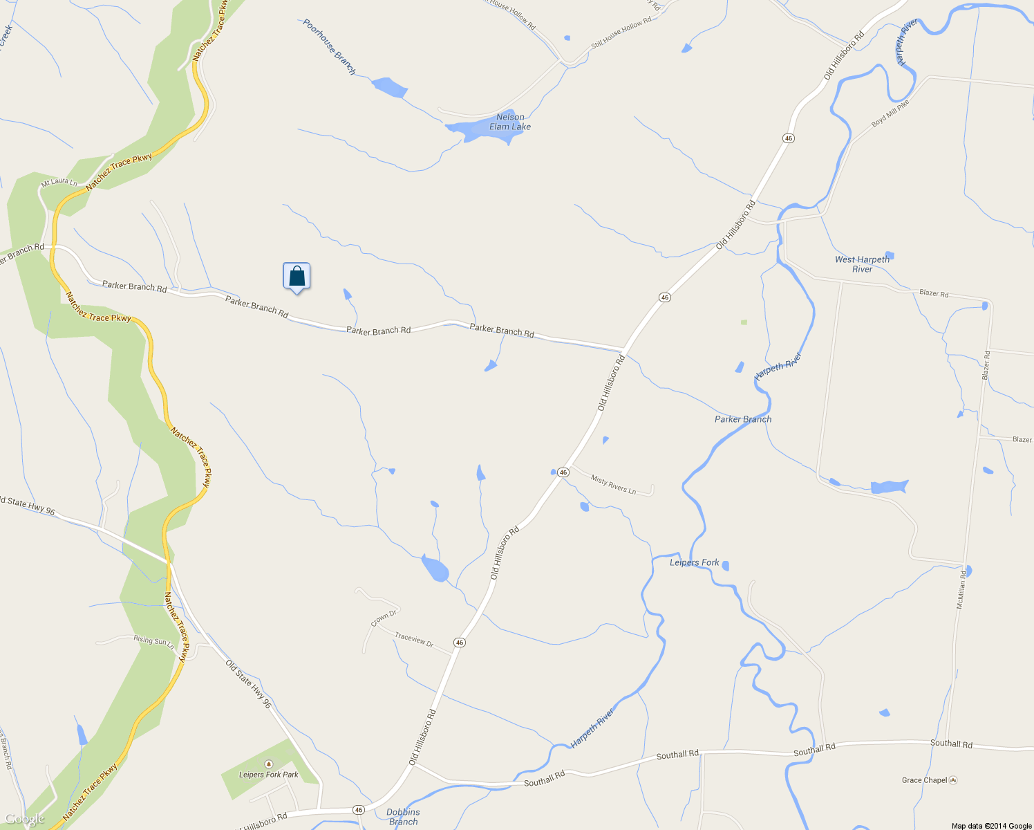 map of restaurants, bars, coffee shops, grocery stores, and more near 3034 Old Hillsboro Rd in Franklin