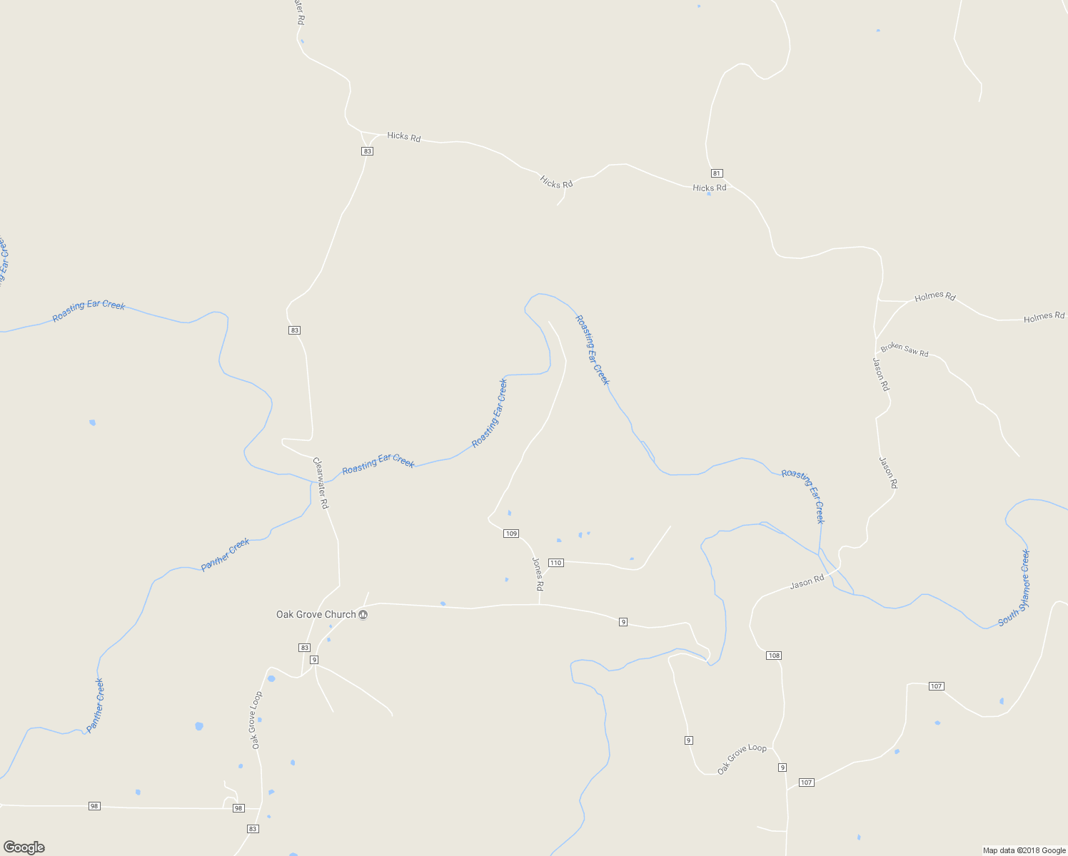 map of restaurants, bars, coffee shops, grocery stores, and more near 709 Jones Road in Timbo