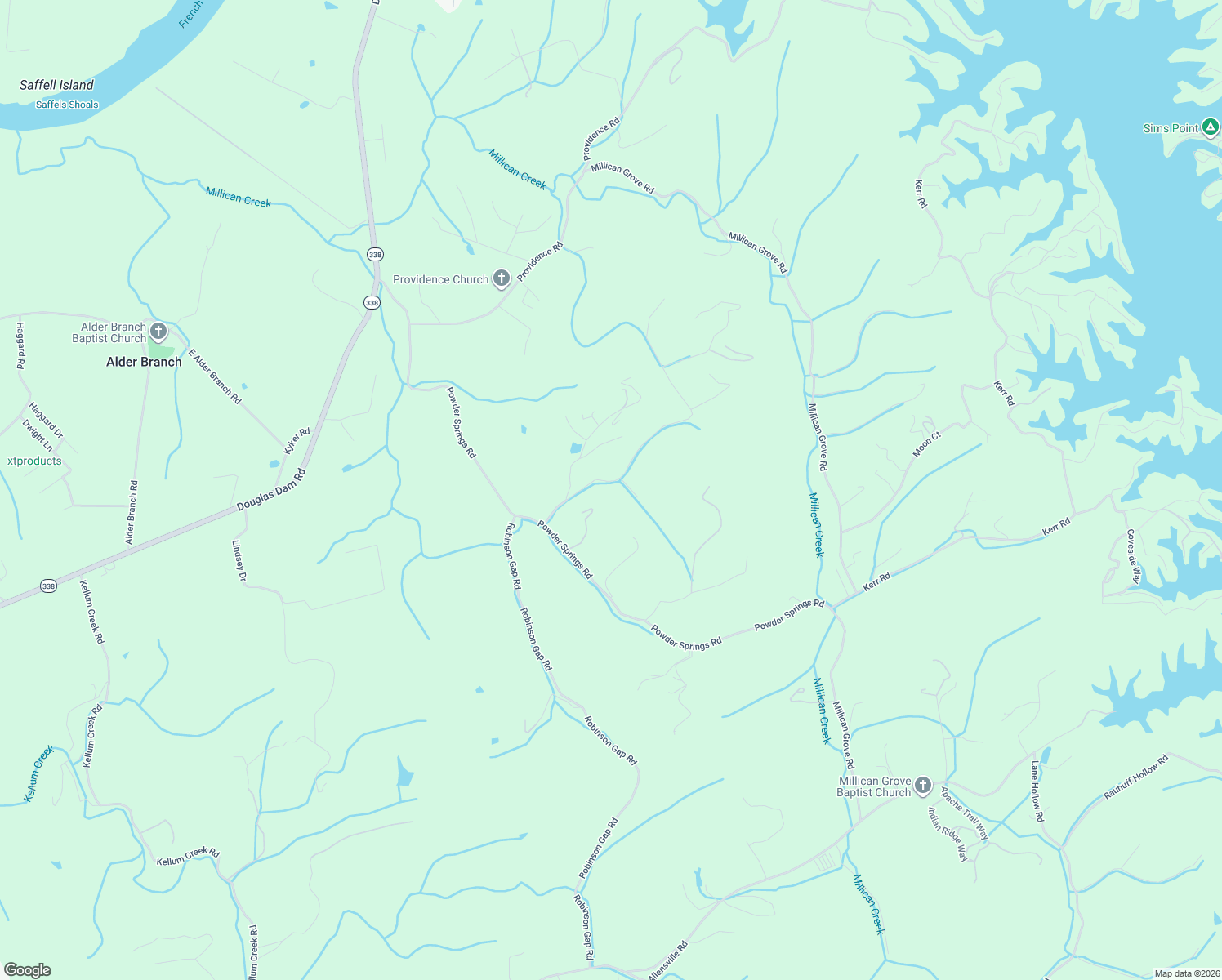 map of restaurants, bars, coffee shops, grocery stores, and more near 1352 Creek Side Drive in Sevierville