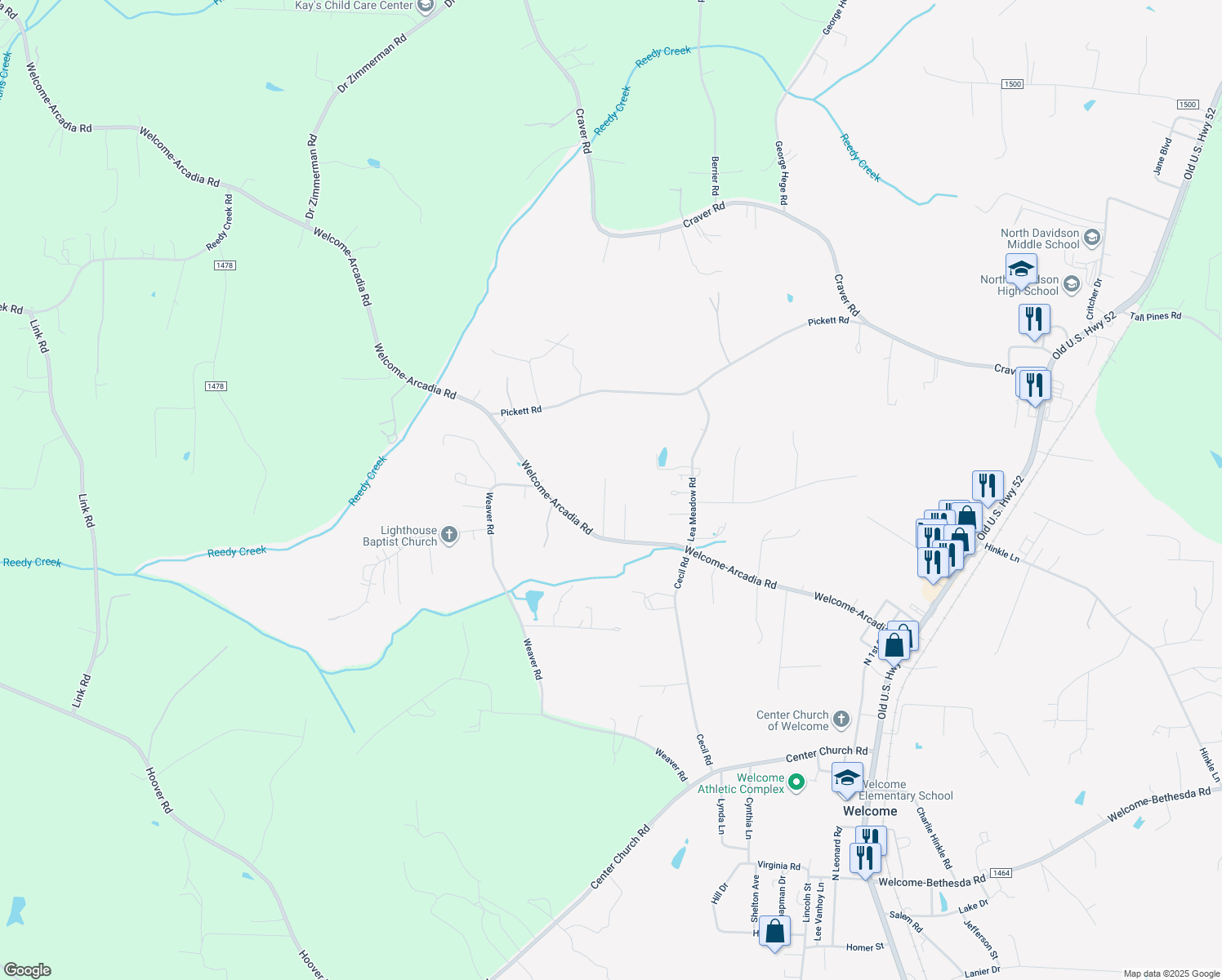 map of restaurants, bars, coffee shops, grocery stores, and more near 260 Hollis Drive in Lexington