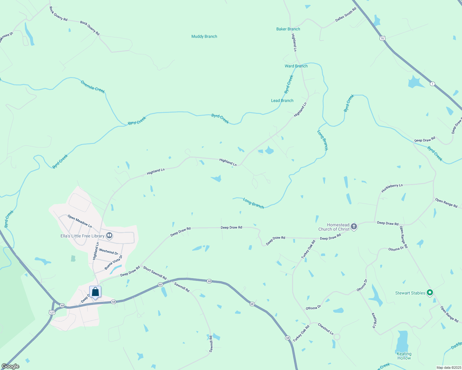 map of restaurants, bars, coffee shops, grocery stores, and more near in Crossville